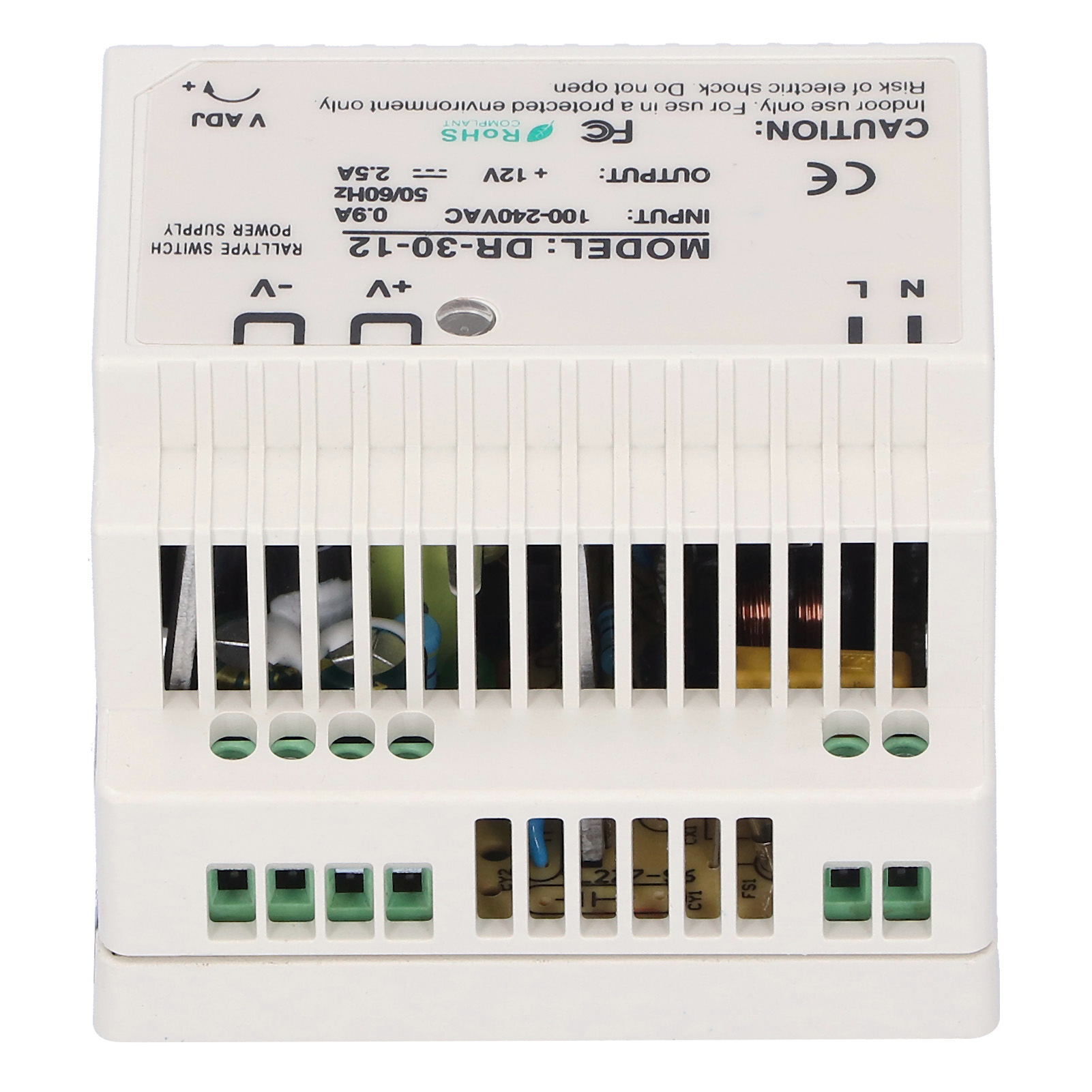 Geregelte Und Einstellbare Led-netzteile Der Serie Dr-30, Din-schienen-schaltnetzteile Der Serie Dr-30-12