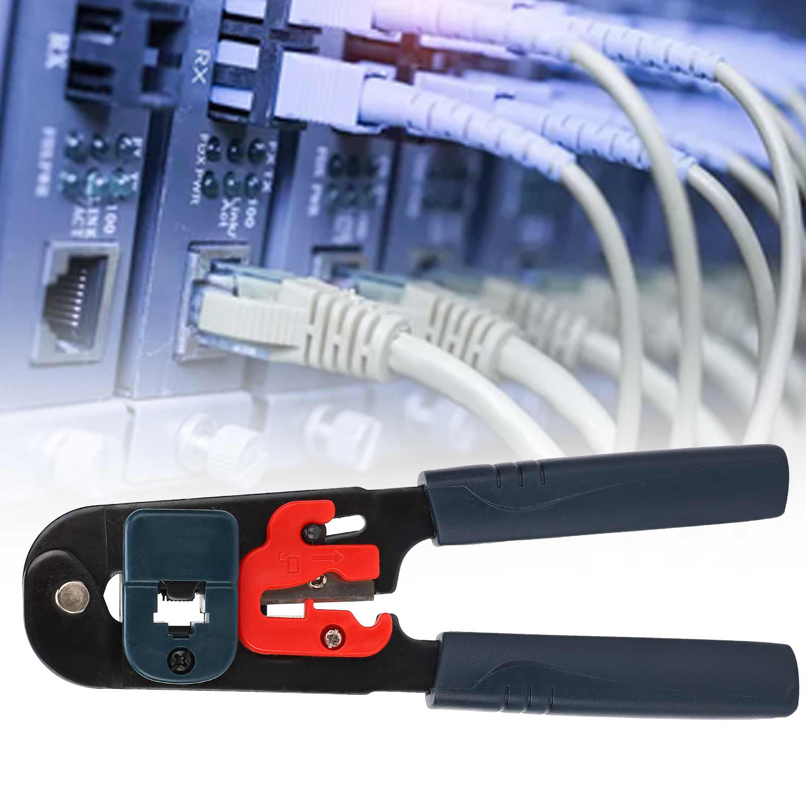 Ht-208m Crimpzange Für Telekommunikationssteckverbinder