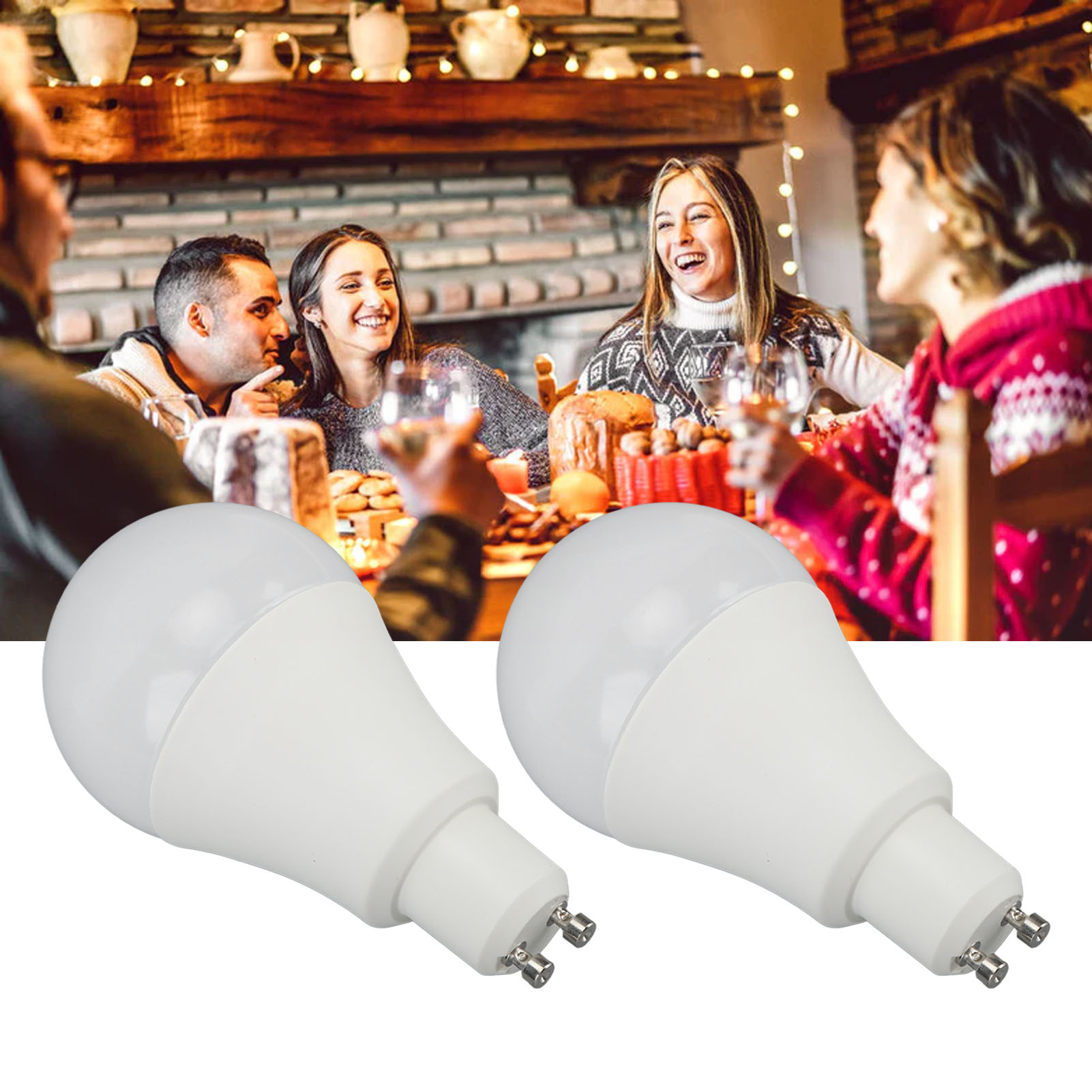 Gu10-led-lampe, 3000 K Warmweiß, 9 W, 810 Lumen, Zweistiftsockel