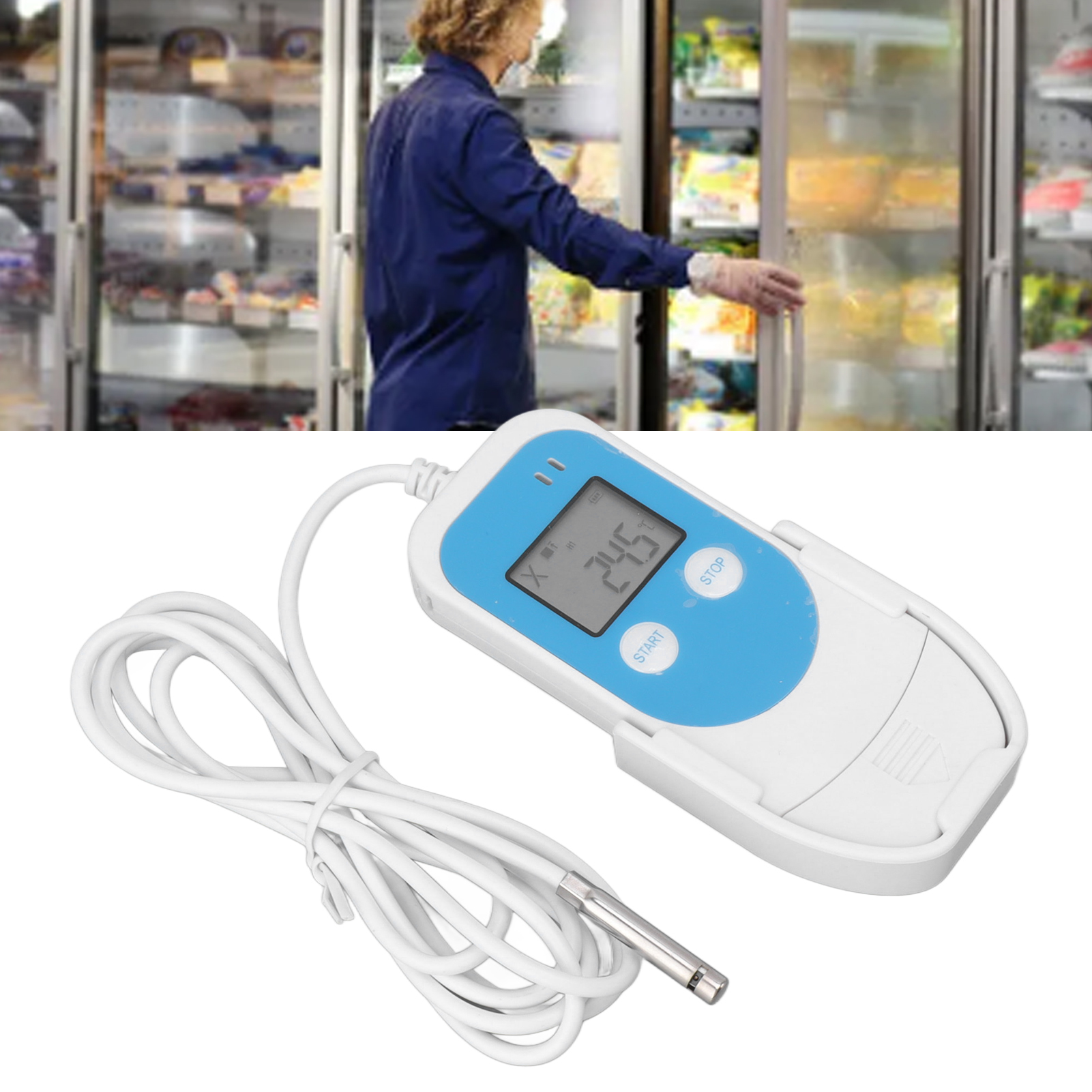 Temperatur- Und Feuchtigkeitsaufzeichnung, Hochpräziser Rekorder Auf Usb-stick, Alarm Für Die Kühlkette Von Pharmazeutischen Produkten, Pdf-bericht.