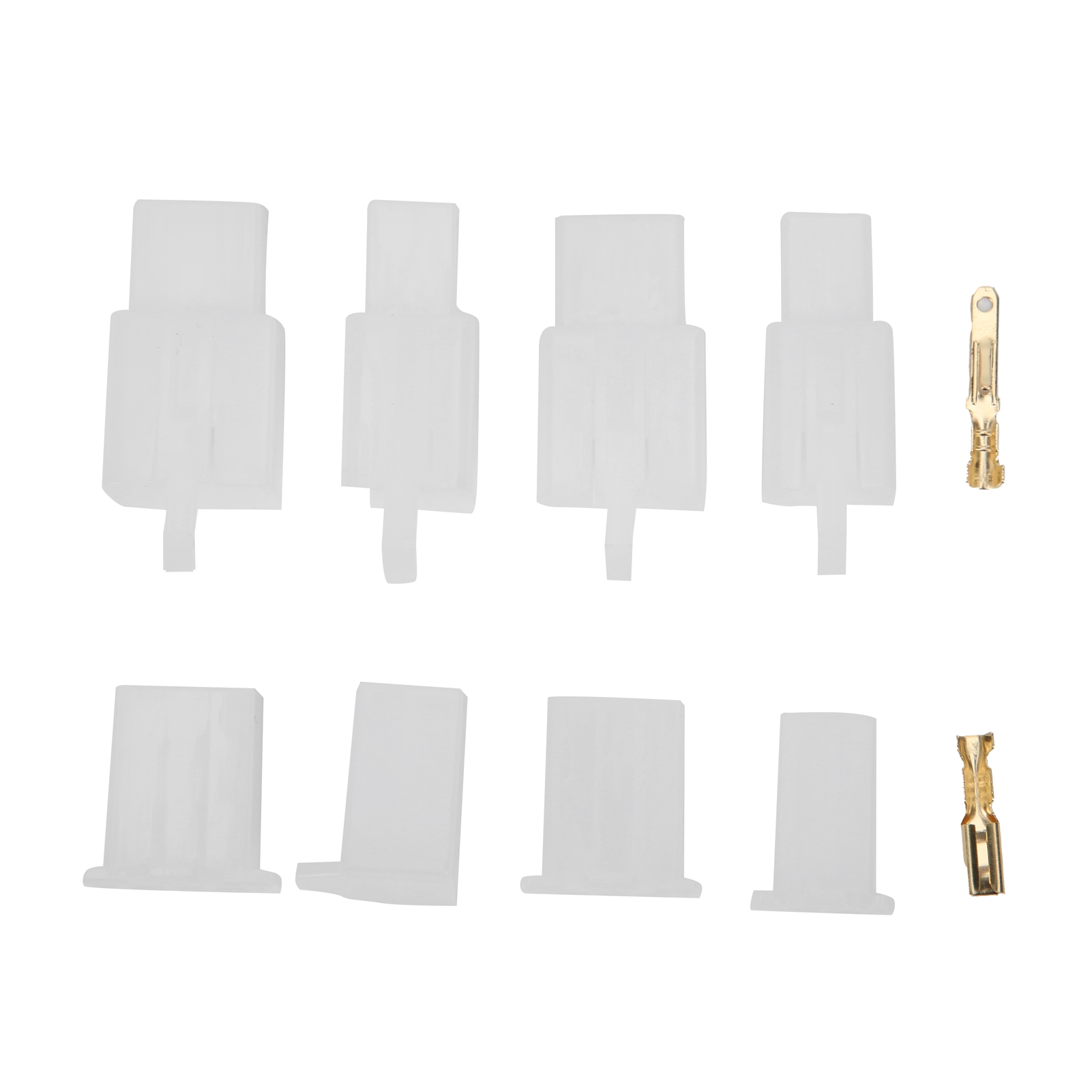 Set Mit 380 Elektrischen 2,8-mm-steckverbindern Mit 2, 3, 4 Und 6 Pins (in Einer Schachtel)
