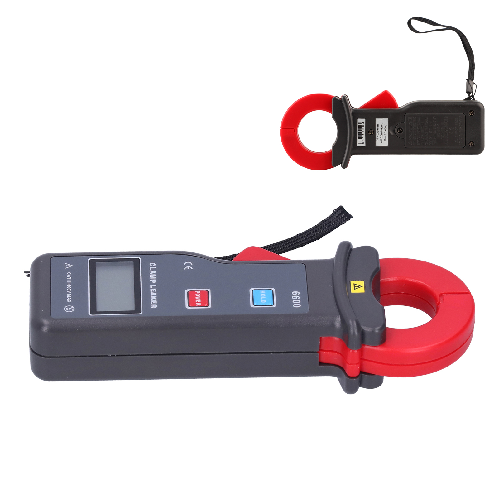 Hochpräzises Leckstrom-zangenmessgerät Etcr-6600 Ac 0 Ma-600 A Mit Usb-kommunikation