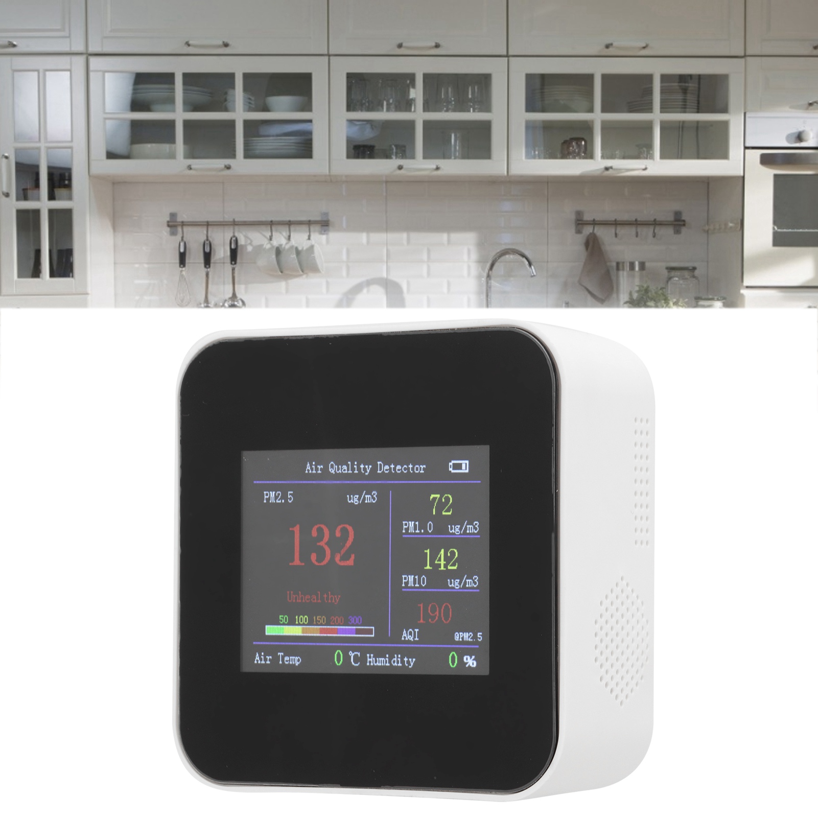 Luftreinhaltungsgerät, Pm2,5- Und Formaldehyddetektor, Co2-überwachungsgerät, Kohlendioxid-partikeldetektor Kb1: Pm2,5-detektor