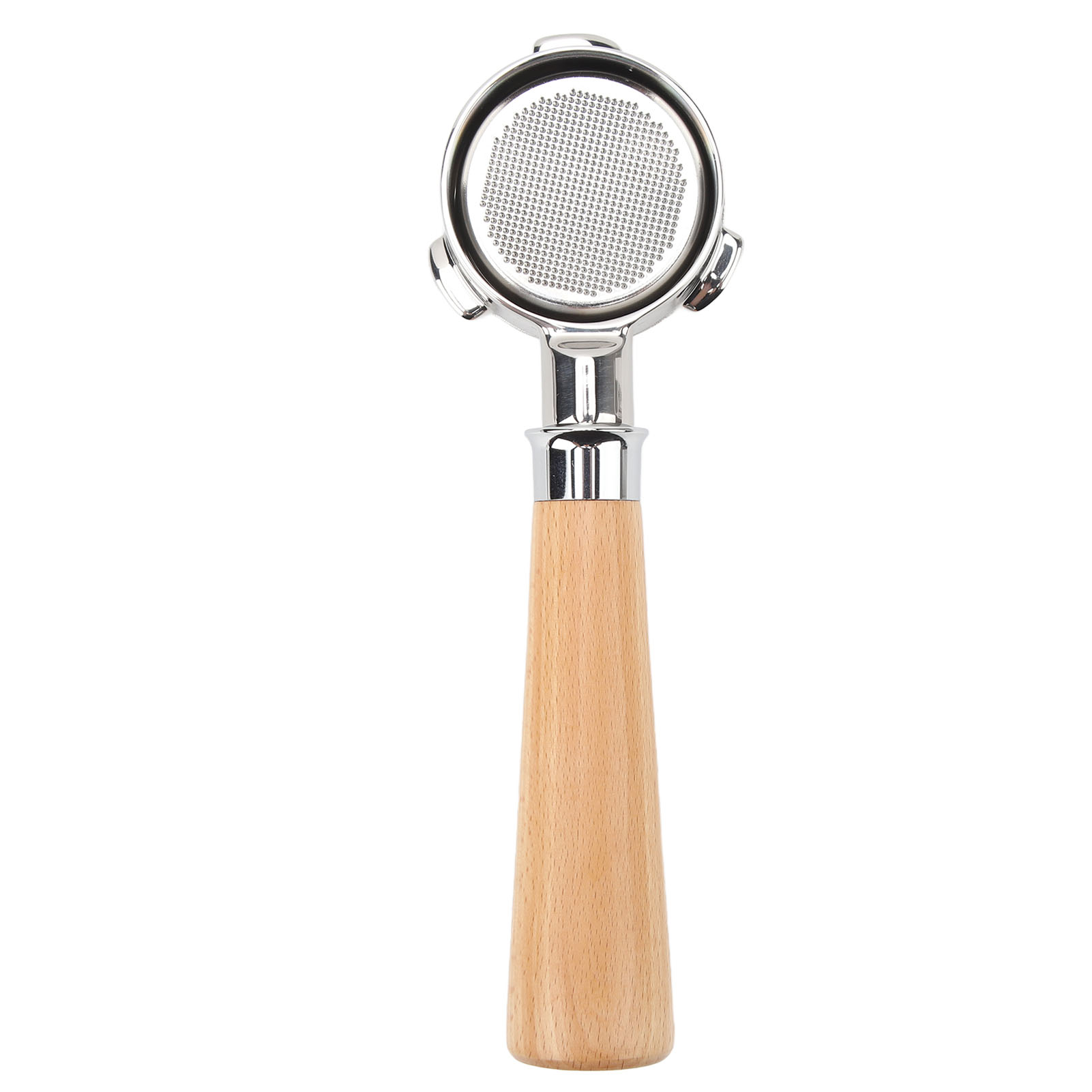 Breville Series 8 Universal 870/880 Stiel Ohne Boden Aus Edelstahl, 54 Mm, Naturfarben Buche