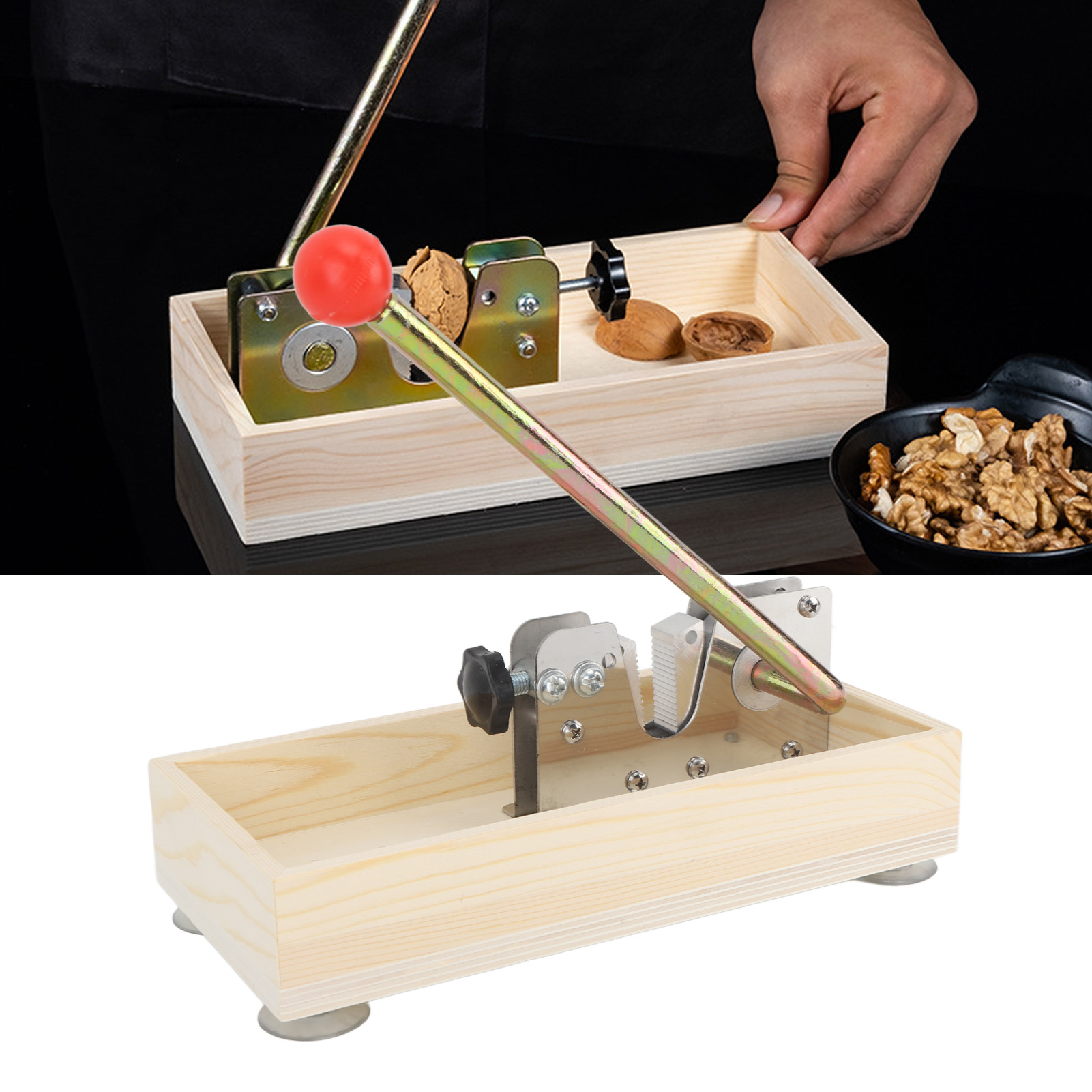 Nussknacker, Macadamianussöffner, Schalenknacker, Öffnungswerkzeug