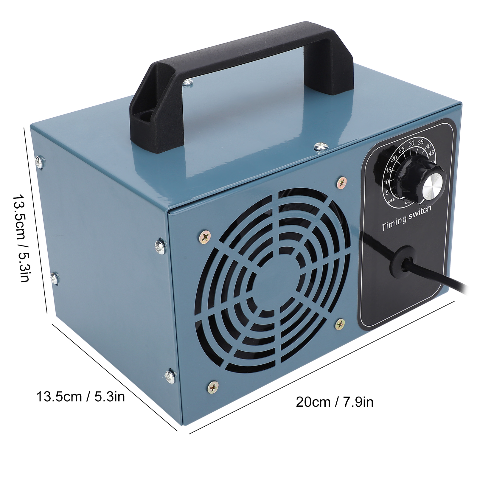 Blue Home Kompakt-ozongenerator Für Den Innenbereich Mit Timer, Europäischer Standard 220 V, 5 G/h