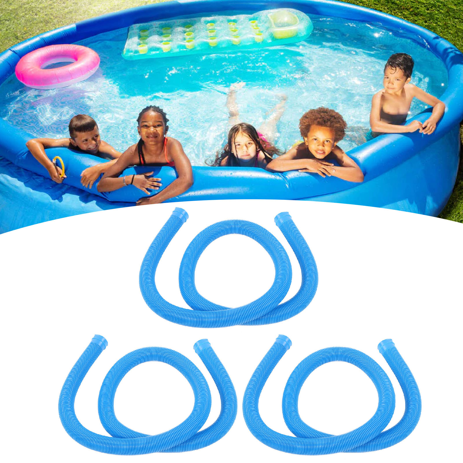 Ersatzschlauch Für Poolpumpen, Kompatibel Mit Den Intex-filterpumpen 607 Und 637.