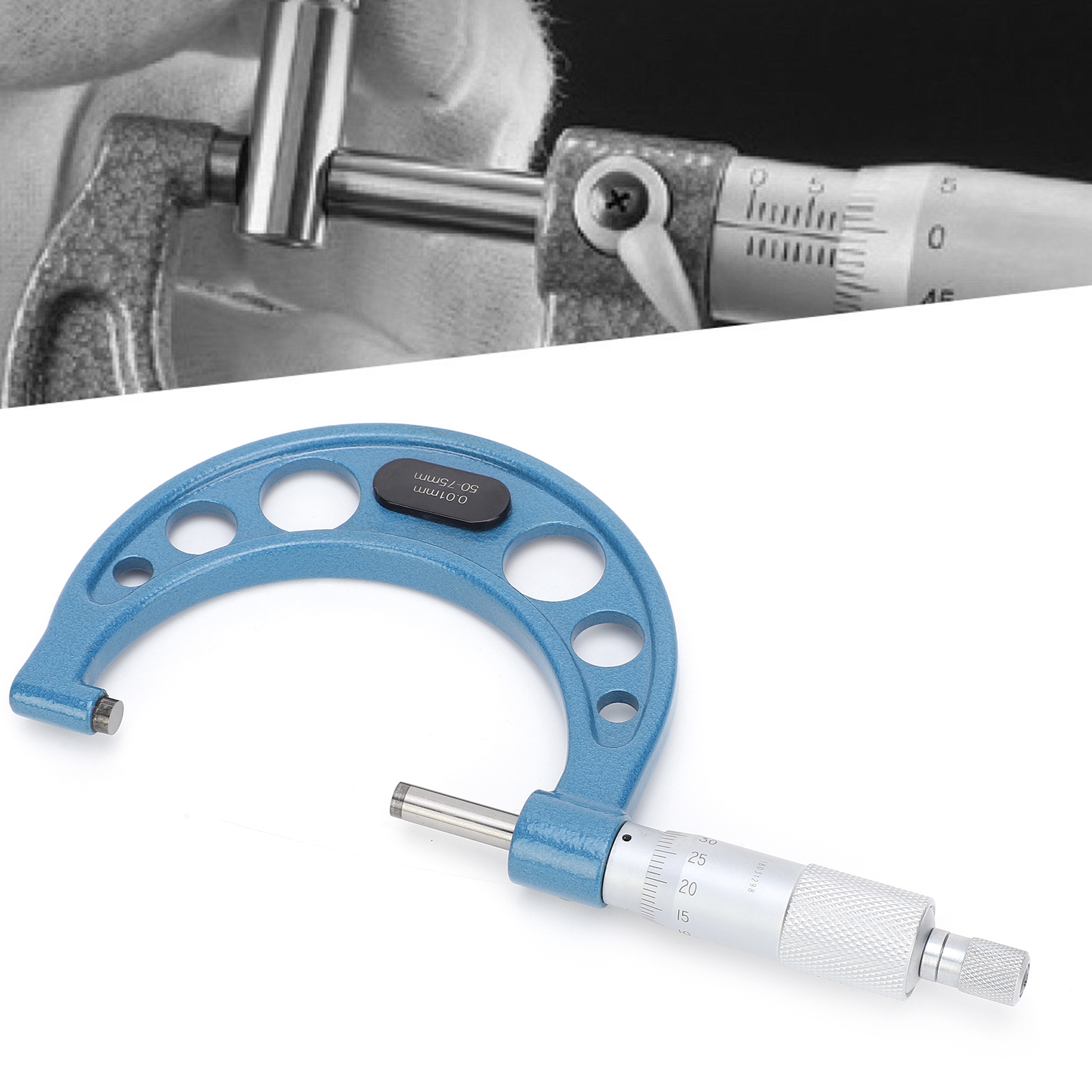 Hochwertiges Mikrometer 50-75 Mm, Außenmikrometer, Schraubenmikrometer