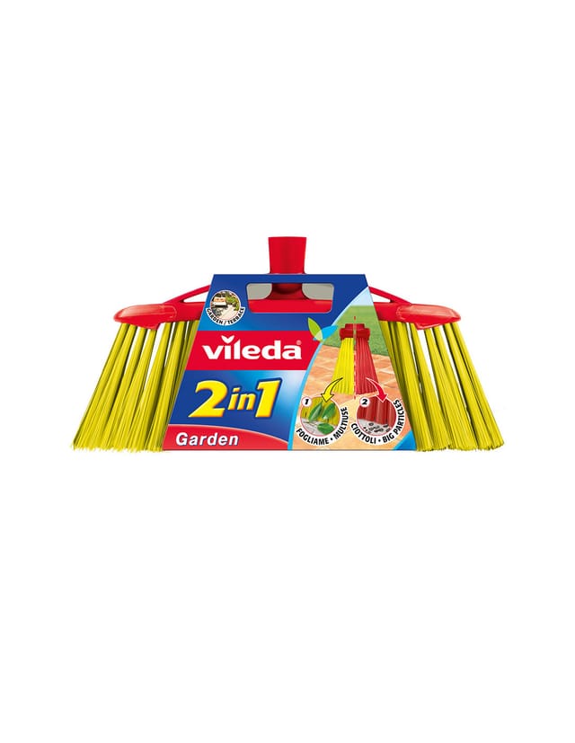 Garden 2 in 1 Outdoor Besen Ersatz 112091 Vileda