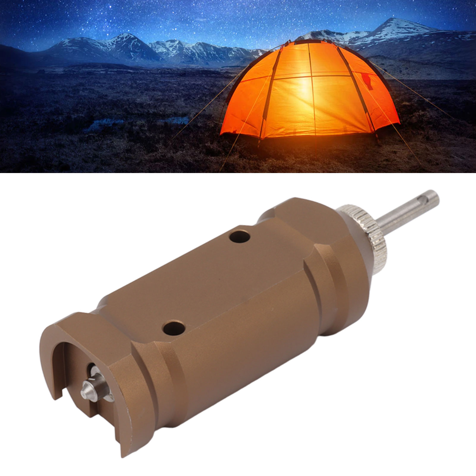 Perimeteralarm-auslöser Für Den Außenbereich Beim Camping (braun)