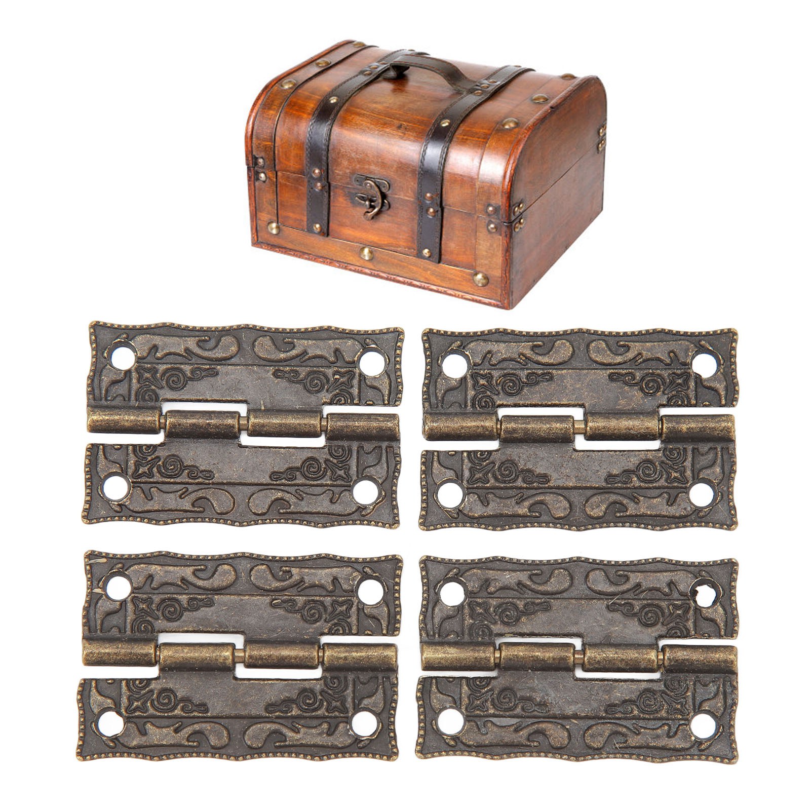 20 Sets K070-scharniere Aus Zinklegierung Zu Verkaufen, Möbelbeschläge, Zierscharniere, Scharniere Für Holzkisten