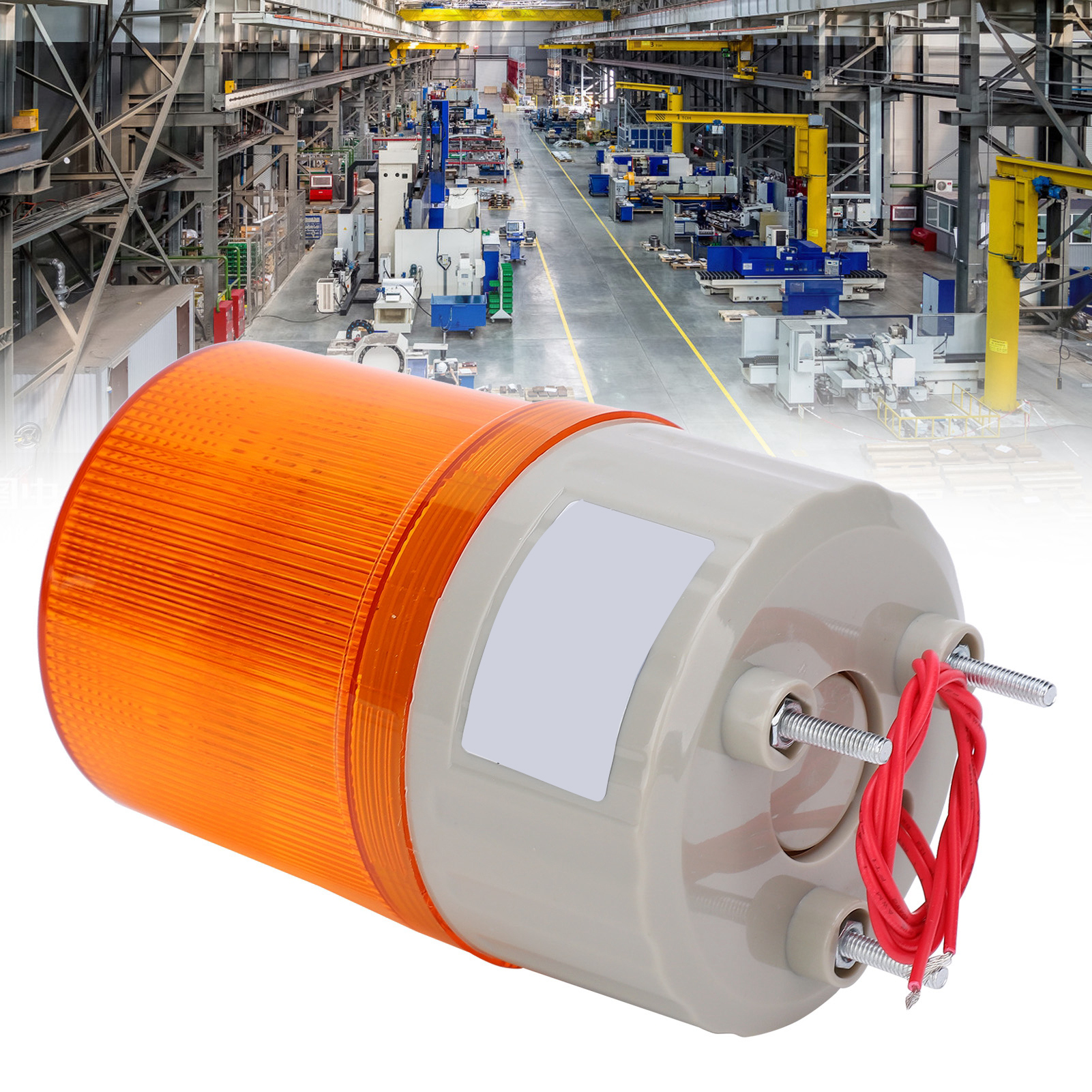Berm® Bem-1081 Gerätealarmanzeige, Gelbe Led, 220 V Wechselstrom