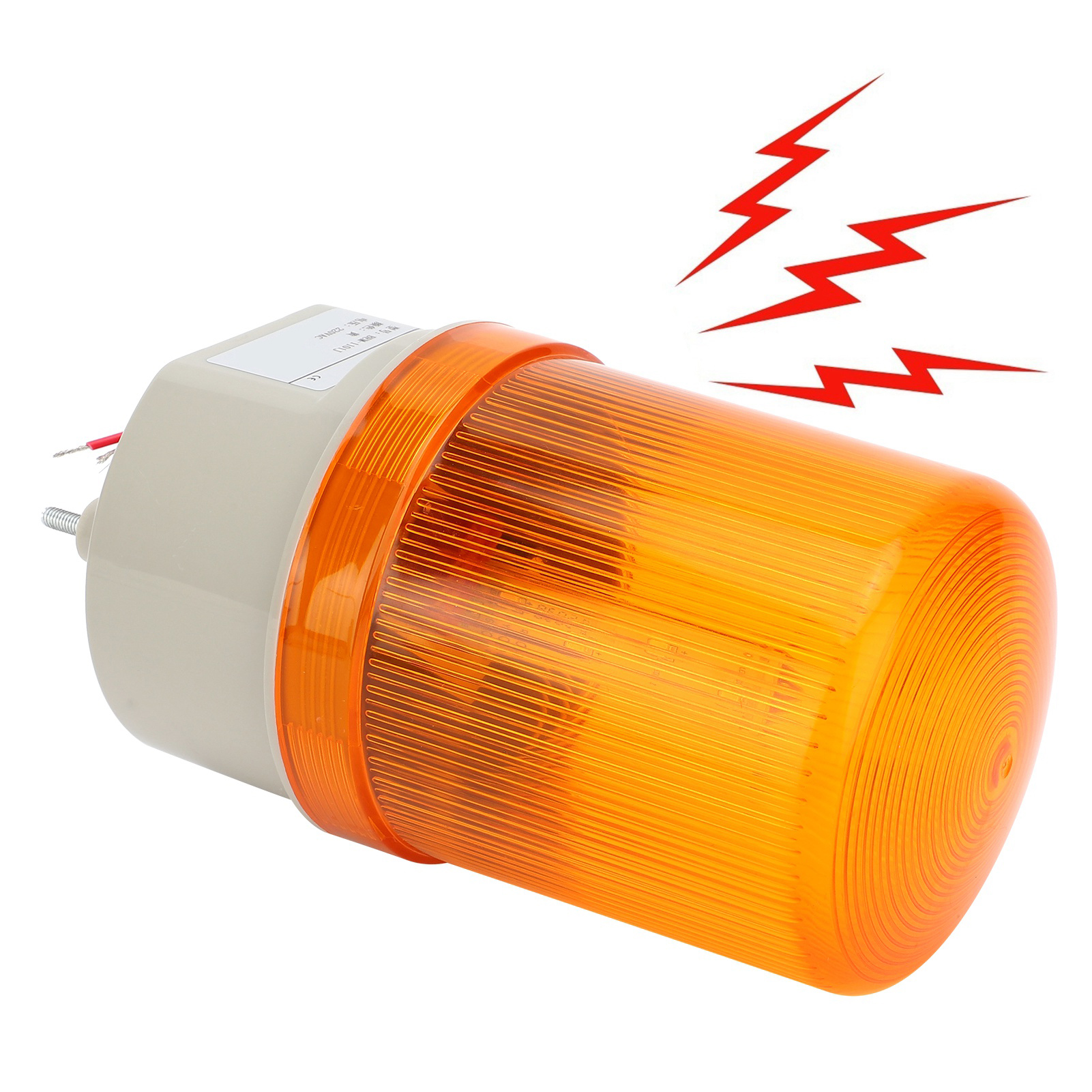 Berm® Bem-1101j Alarmanzeige Für Geräte, Led, Akustisches Und Optisches Signal, 220 V Ac, Gelb