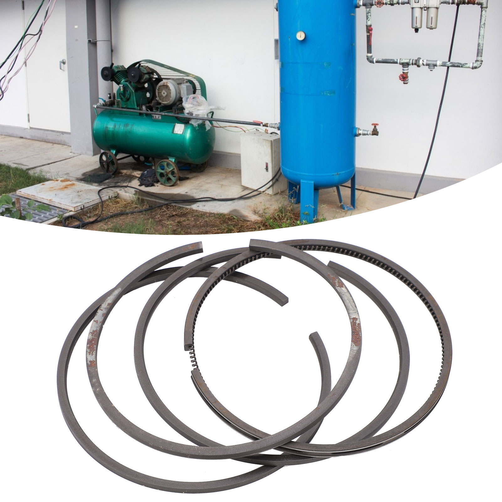 105 Kolbenringe, Yizheng 105 Zylinderbohrung, 7,5 Kw Motor, 10 Ps Luftpumpe, 1,05/12,5 Luftkompressorteile.