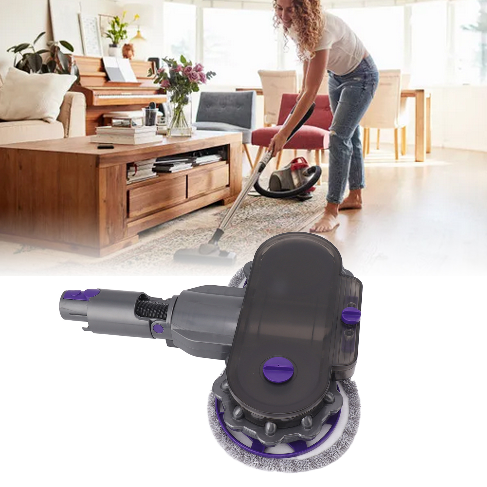 Kompatibel Mit Den Dyson V7, V8, V10, V11, V12 Und V15 Elektrobesenköpfen Für Den Hausgebrauch Und Die Nassreinigung.