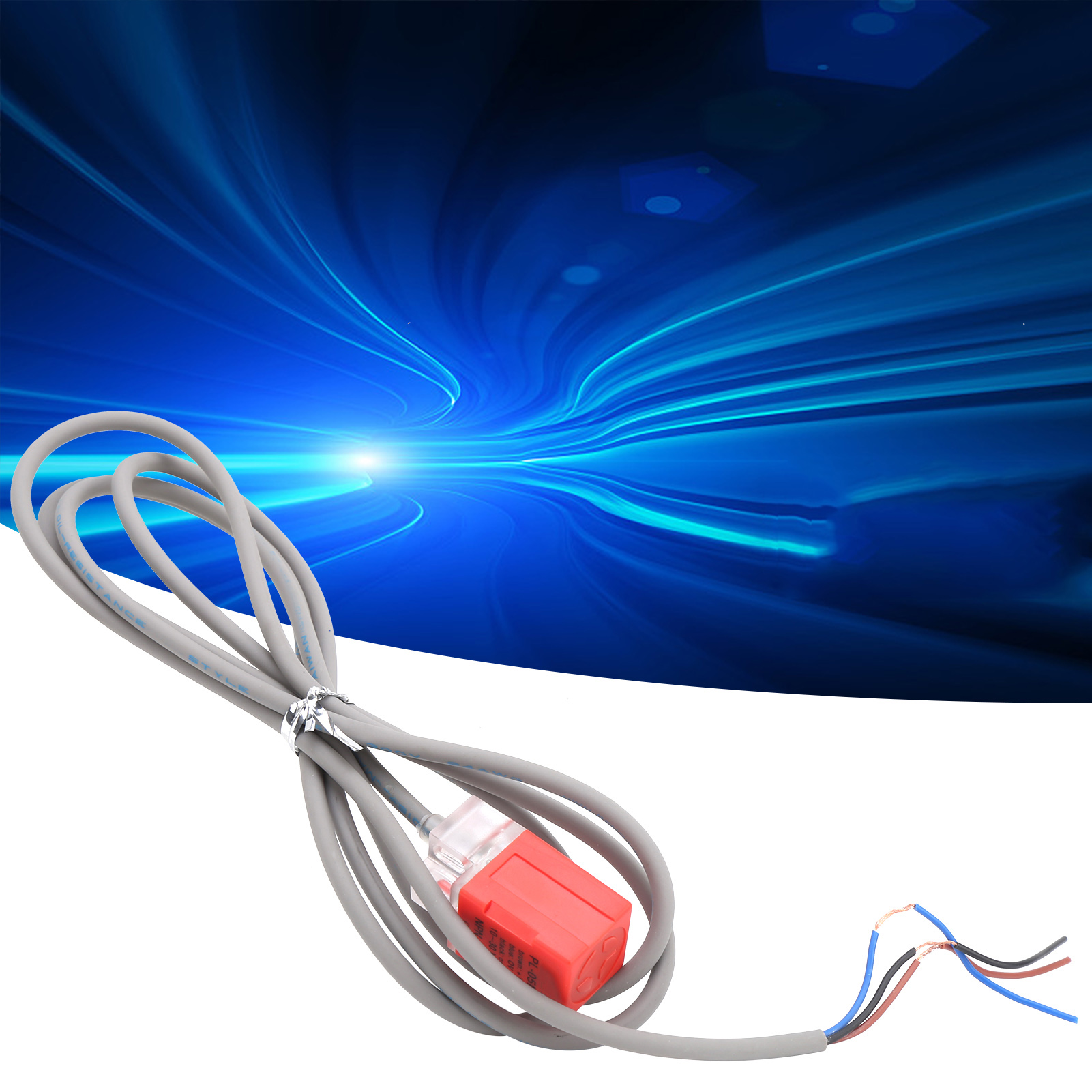 Berm@pl-05n 5mm Erfassungsabstand Induktiver Näherungssensor, 10-30 V Dc, Dreiadriger Normalerweise Offener Npn-transistor.