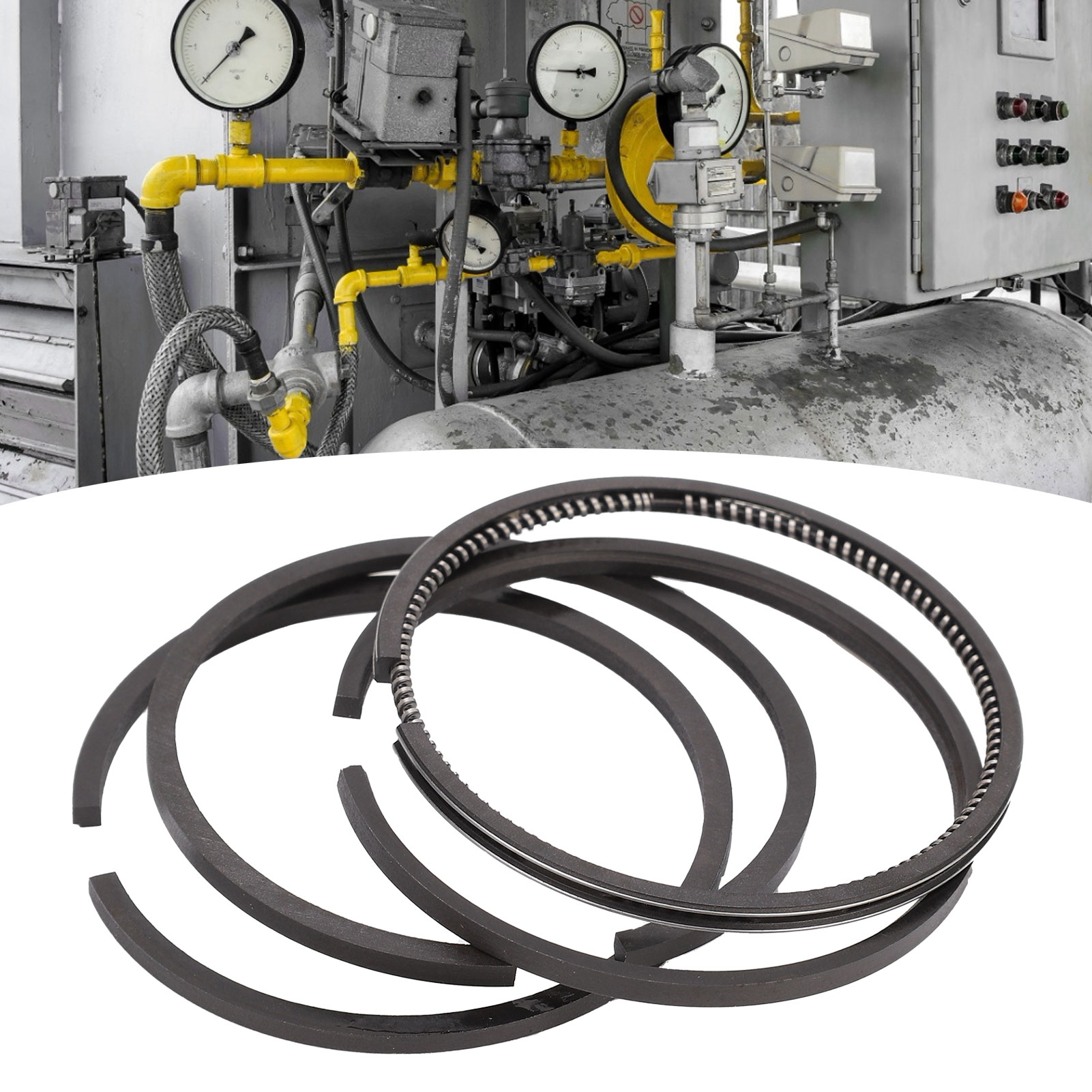55 Kolbenring-kompressorzylinderkopf, 1.05/12.5/16 Pumpenkopf, 55 Zylinderdurchmesser, 7,5 Kw 10 Ps Luftkompressorteile.