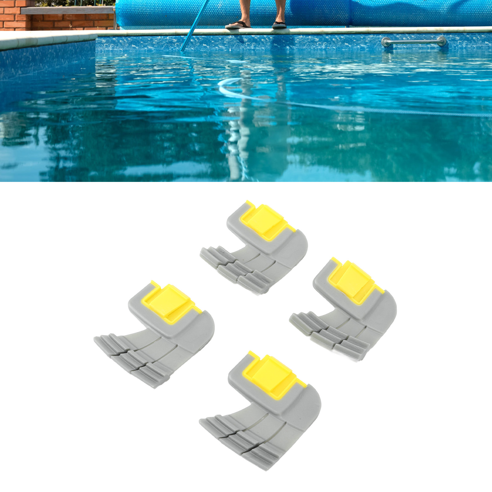 Set Mit 4 R0714400 Poolreinigungsbürsten, Kompatibel Mit Zodiac Mx8 Und Mx6 Cyclone Reinigungsbürsten.