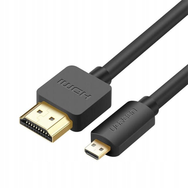 HDMI-zu-Micro-HDMI-Adapterkabel 2,0 V 4K 60 Hz 30AWG 1,5 m schwarz