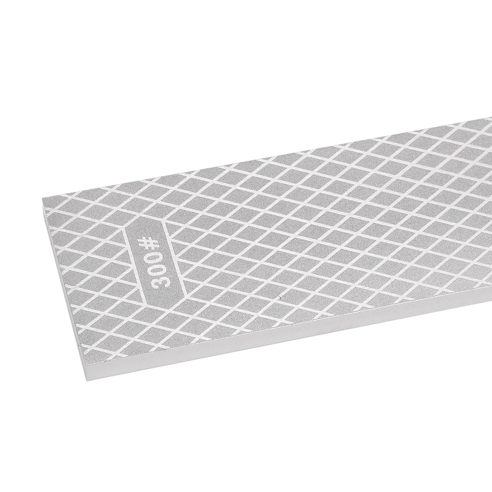 Diamantschärfwerkzeug, Doppelseitiger Eislaufschuh, Ölstein, Körnung 300/1000.