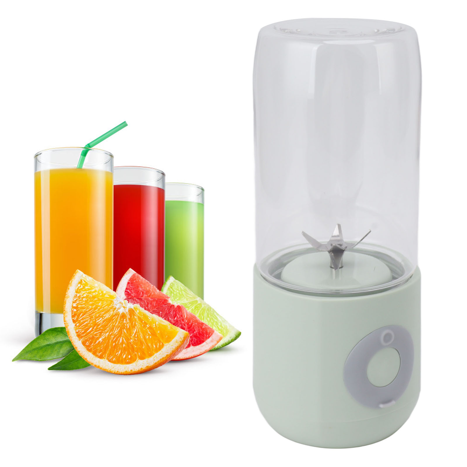 Mini-zitruspresse, Tragbarer Mini-zitruspressbecher, Usb-aufladbarer Saftbecher