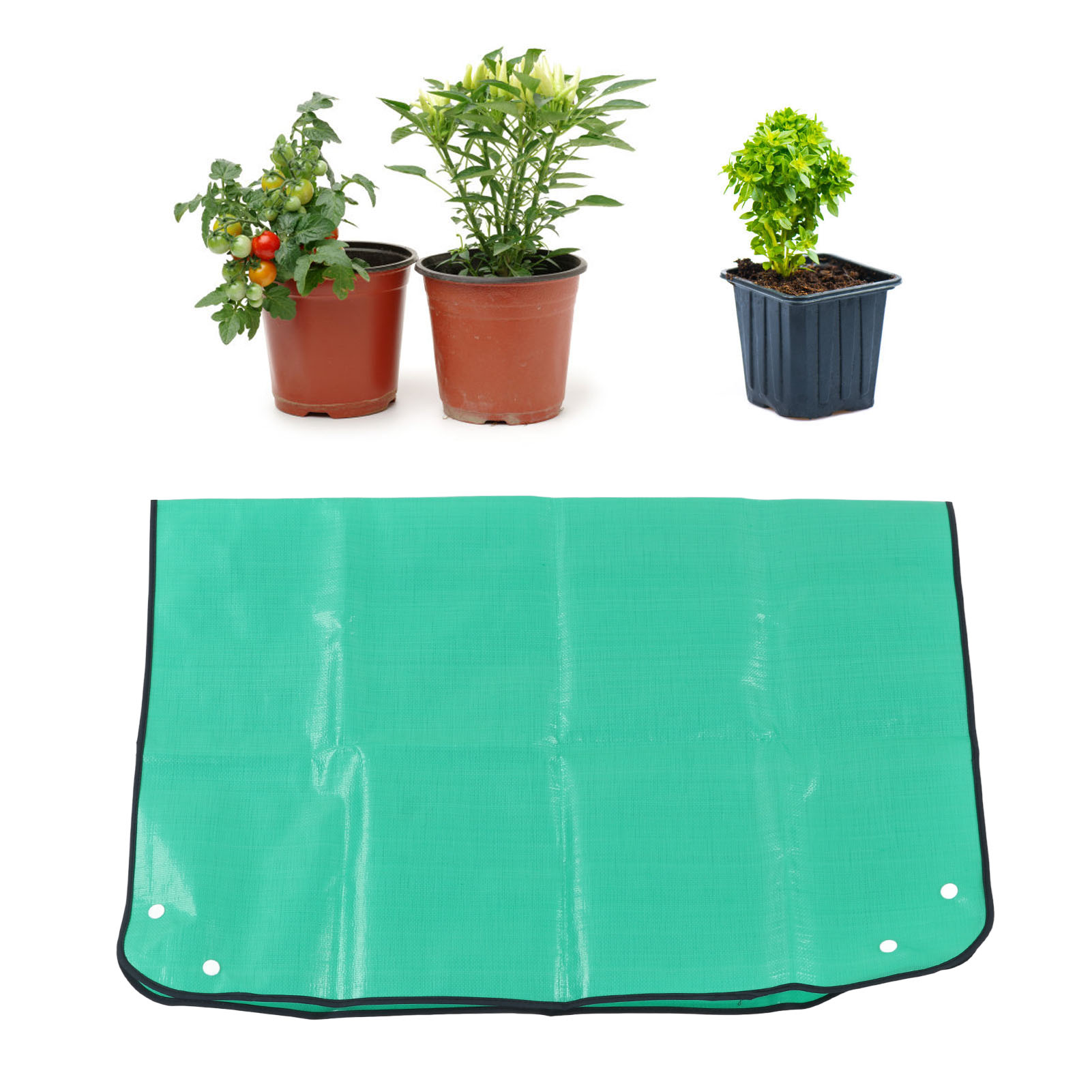 Gartenmatte Für Große Töpfe, Die Das Umtopfen Und Aufbewahren Erleichtert.