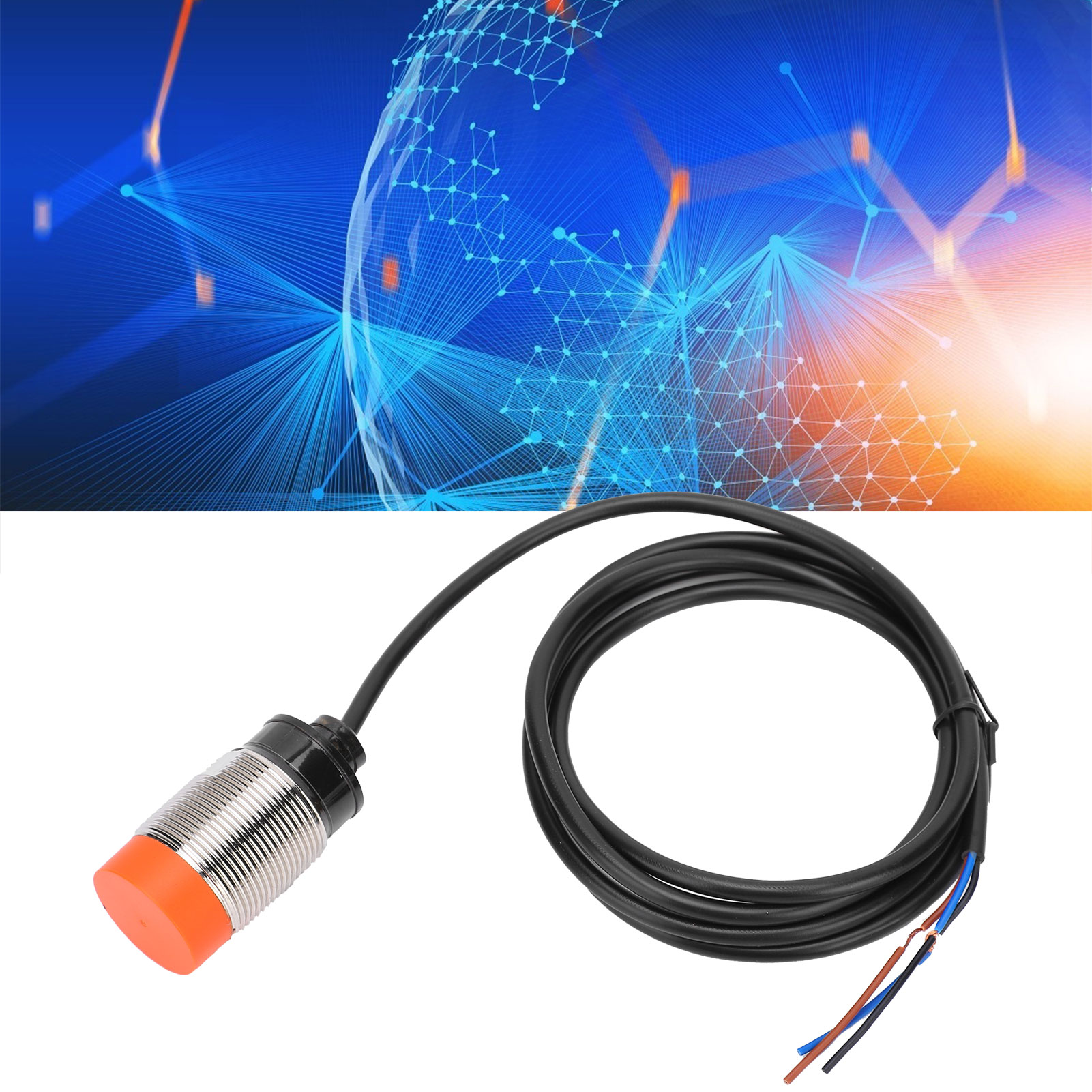 Berm@pr30-15dp Dreidraht-induktions-näherungssensor, 5–8 Mm Erfassungsbereich, 12–24 V Dc-sensor, Pnp