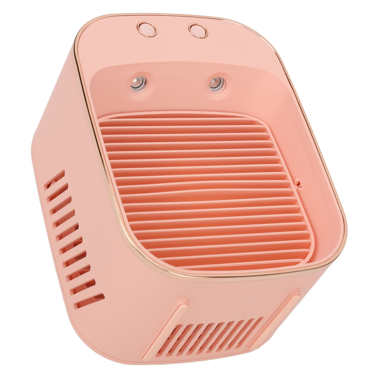 Wassergekühlter Usb-nebelventilator, Tischventilator, Für Zuhause, Büro, Luftbefeuchter, Verstellbarer Tischventilator, Rosa.