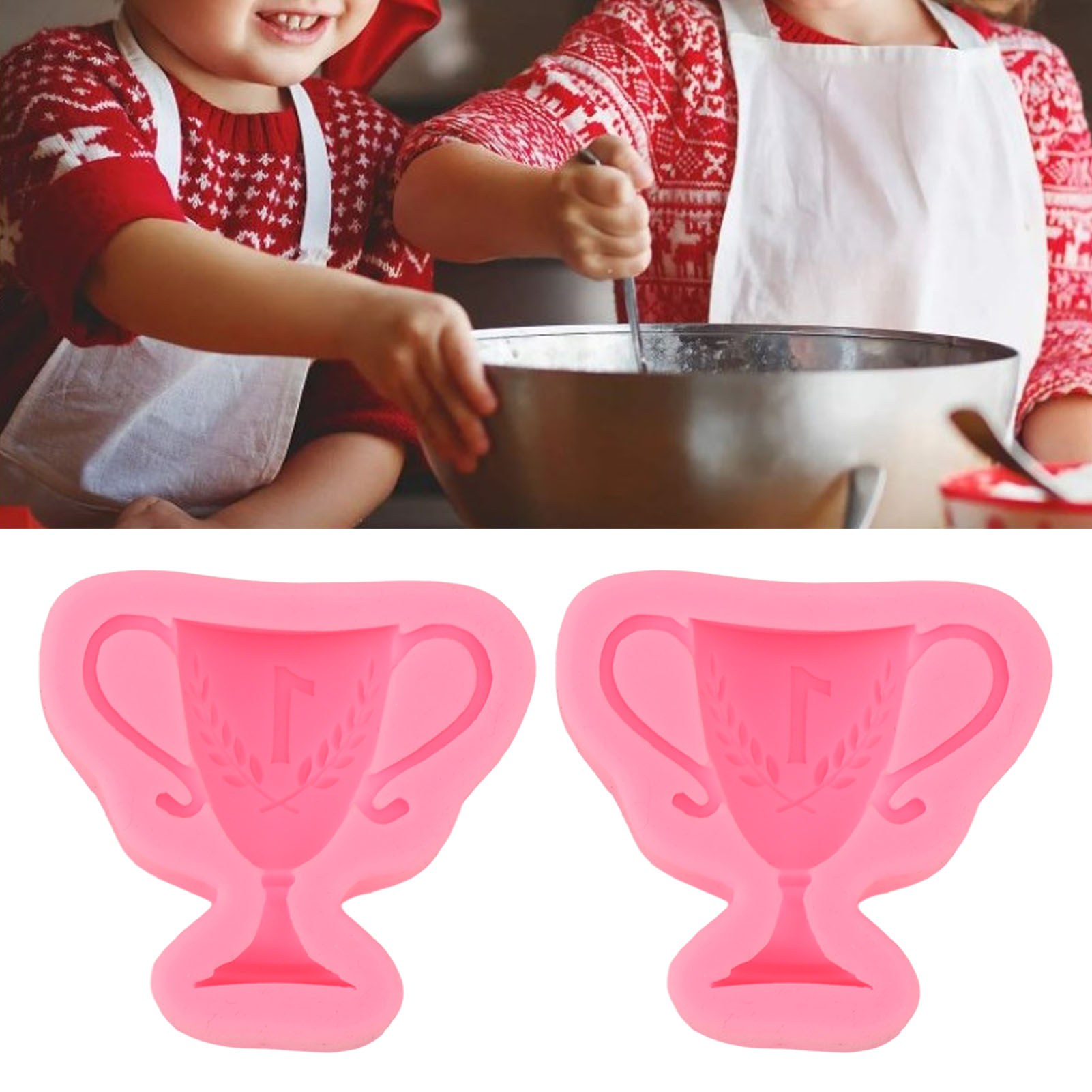 Zwei Fondantformen, Dekorformen, Silikonformen, Schokoladenformen Für Torten, Stil 1