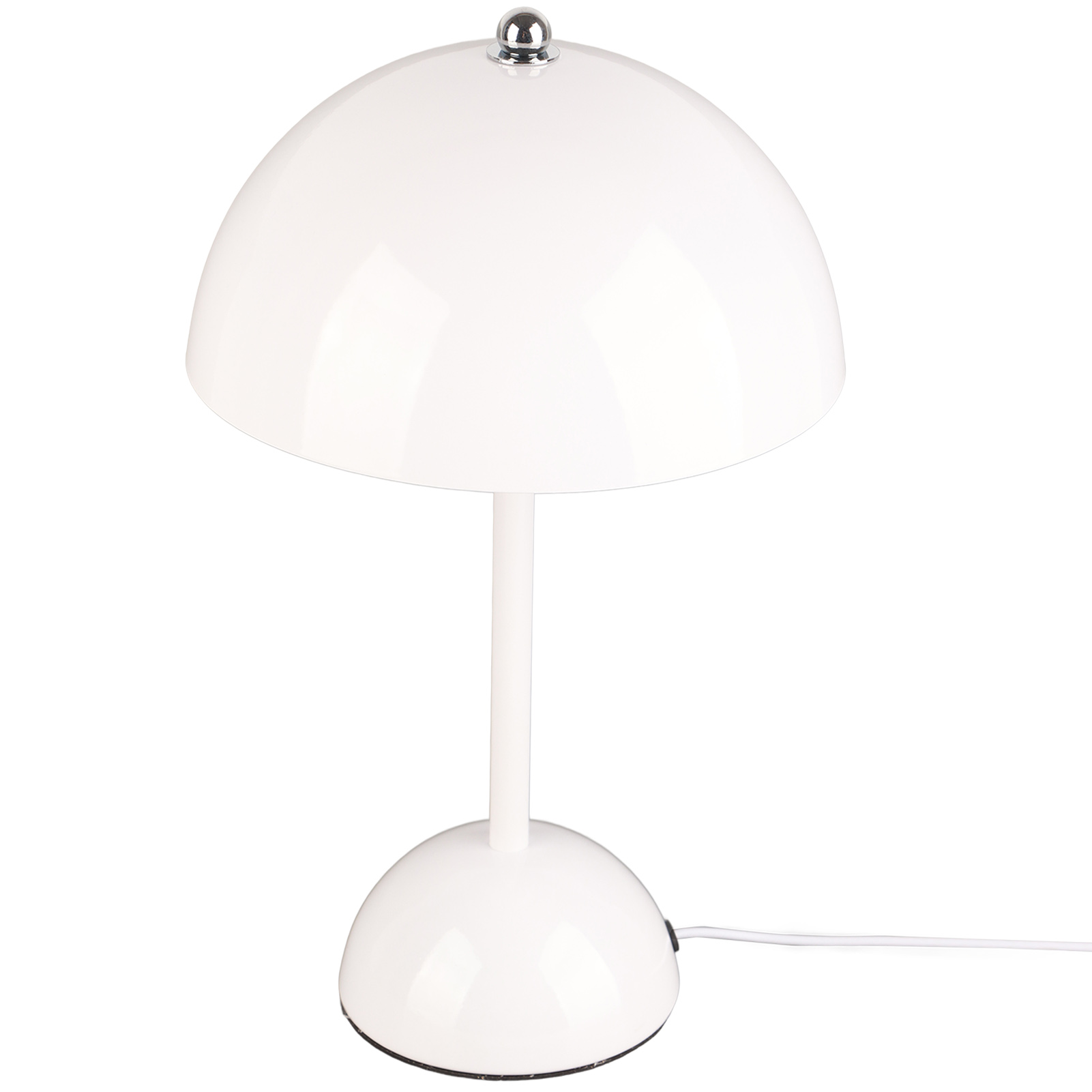 Tischleuchte In Form Einer Nordischen Blütenknospe, Nachttischlampe, Dekorative Led-tischleuchte Im Retro-stil Für Hochzeiten, Klein, Mit Stecker – 18 X 30 Cm, Elfenbeinweiß