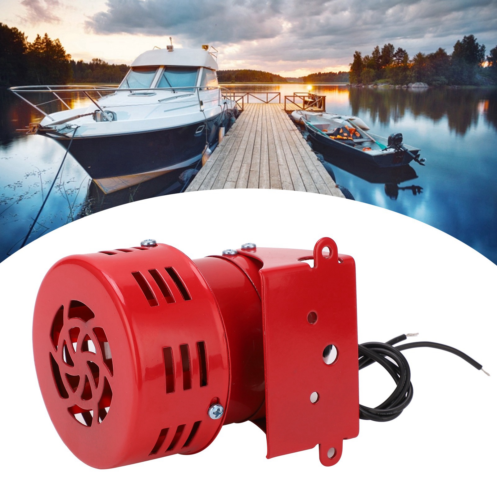 Berm® Ms-190 Motoralarm, Alarm Für Metallverkleidete Windkraftanlagen, 110-v-wechselstrom-feueralarm