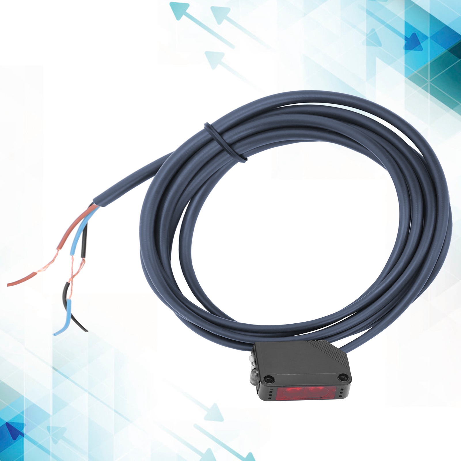 Berm® E3z-d Quadratischer Optischer Sensor 12-24 V Dc Lichtschranke Ce3z-d82