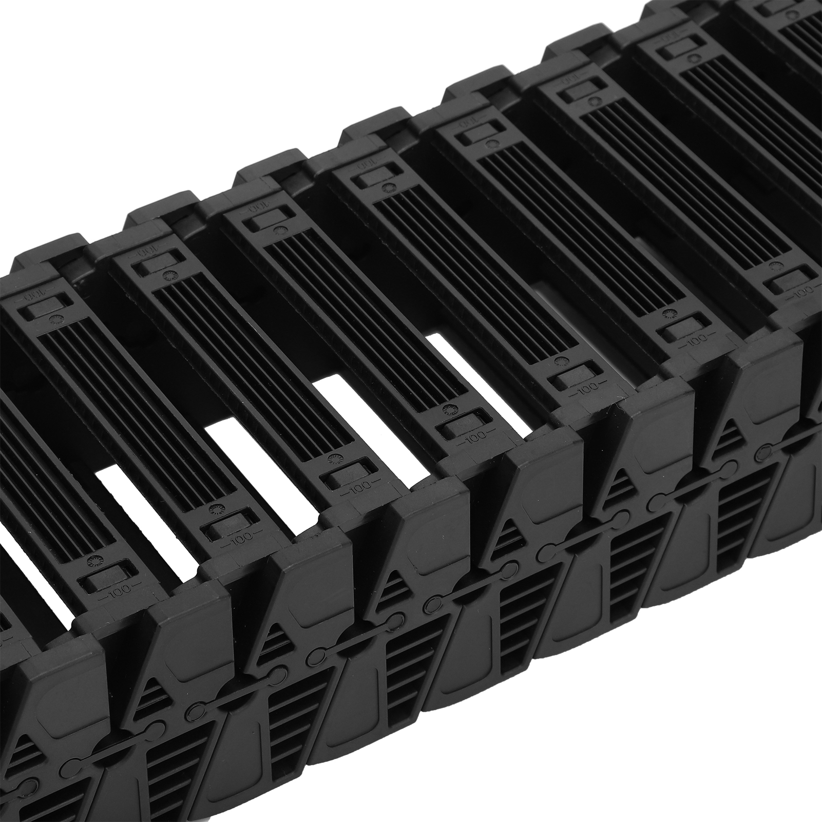 Geräuschlose Brückenkabelkette Für Tanks, 0,7/1 M, Abnehmbar Und Montierbar, Serie S50, S50103, Länge 1 M.