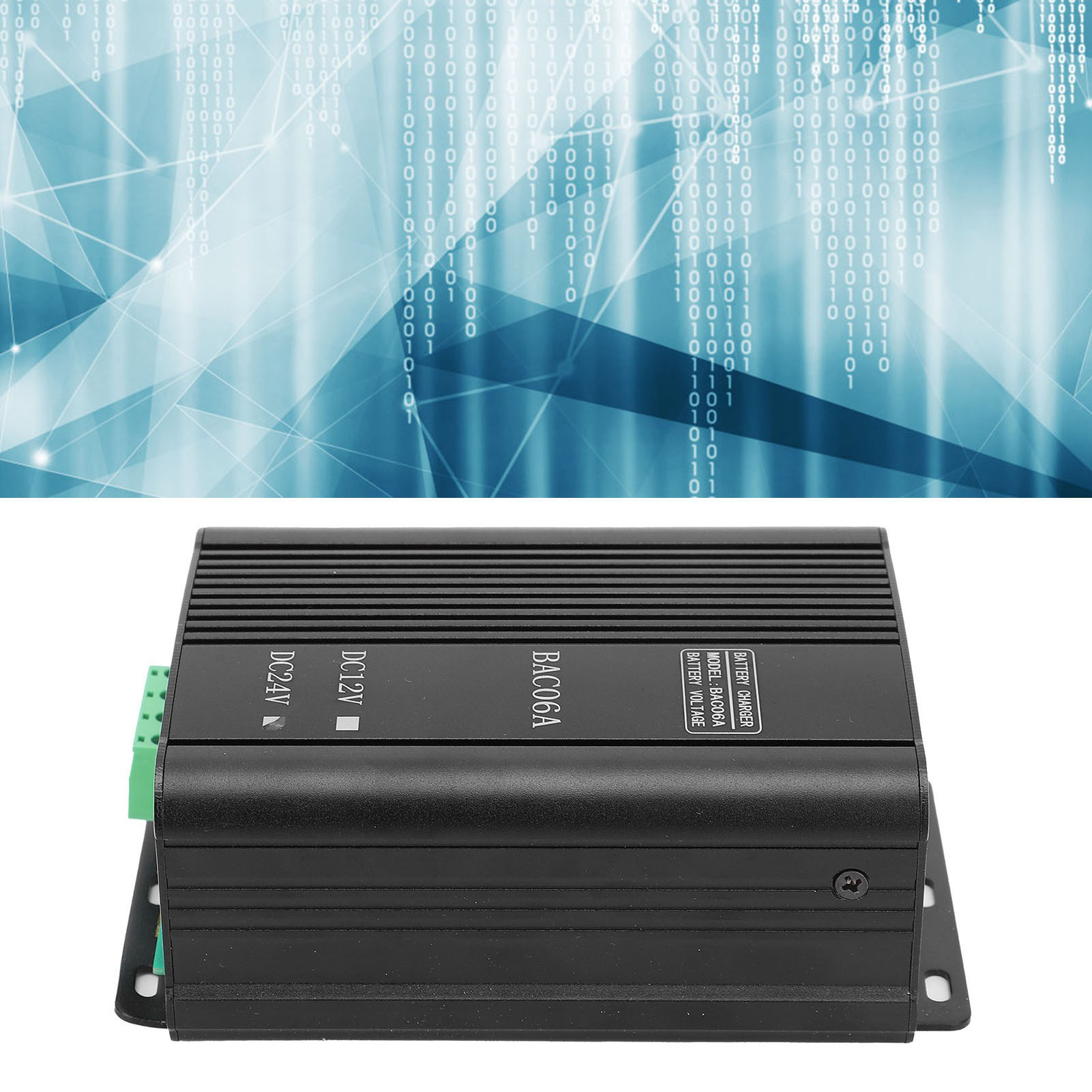 Automatisches Batterieladegerät Mit Schalter Bac06a Für Dieselgeneratoren – 24 V Dc, 3 A