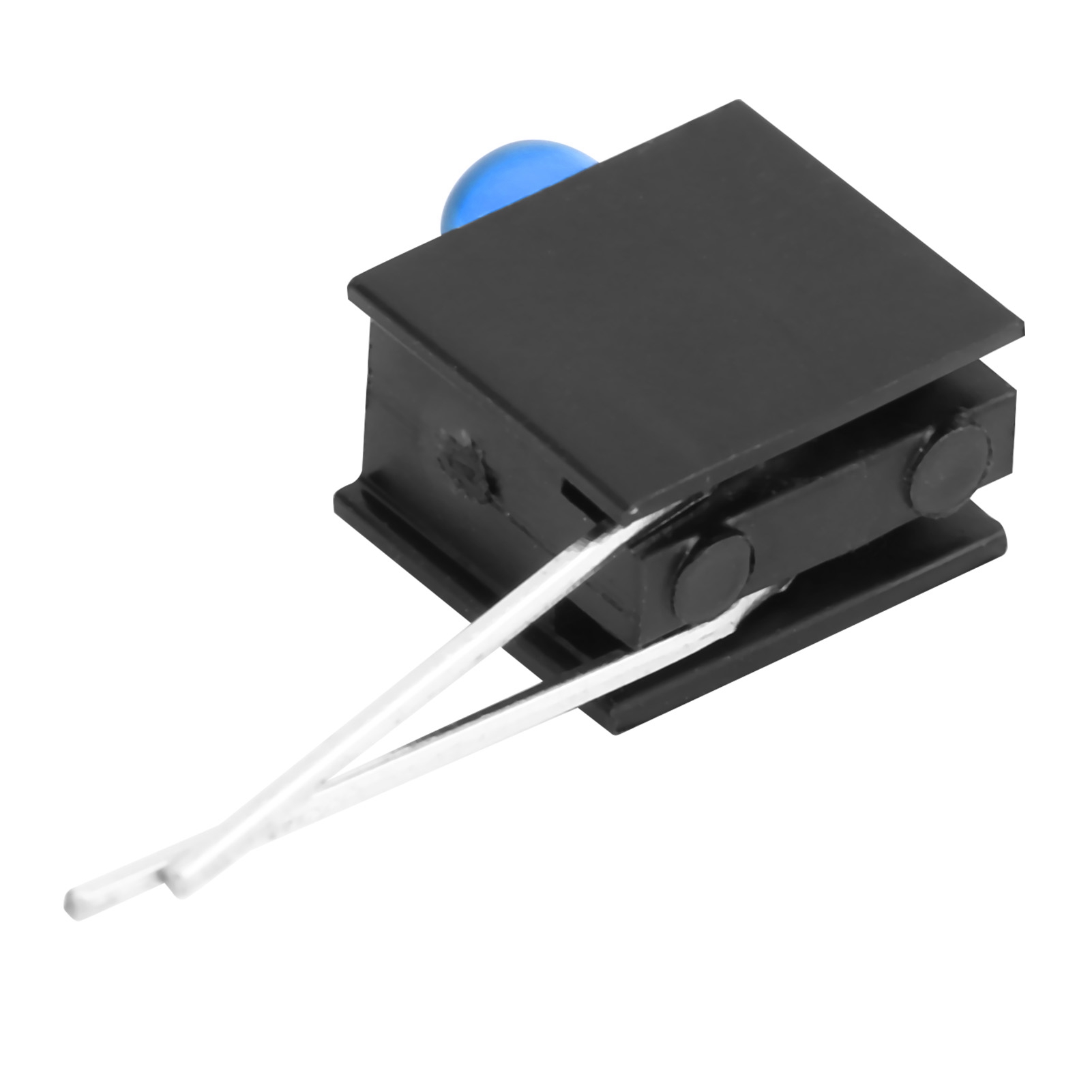 3-mm-led-lampenfassung Mit Einseitiger Bohrung/1-loch-fassung, Kompatibel Mit Gelb-grünen Und Blauen Leds
