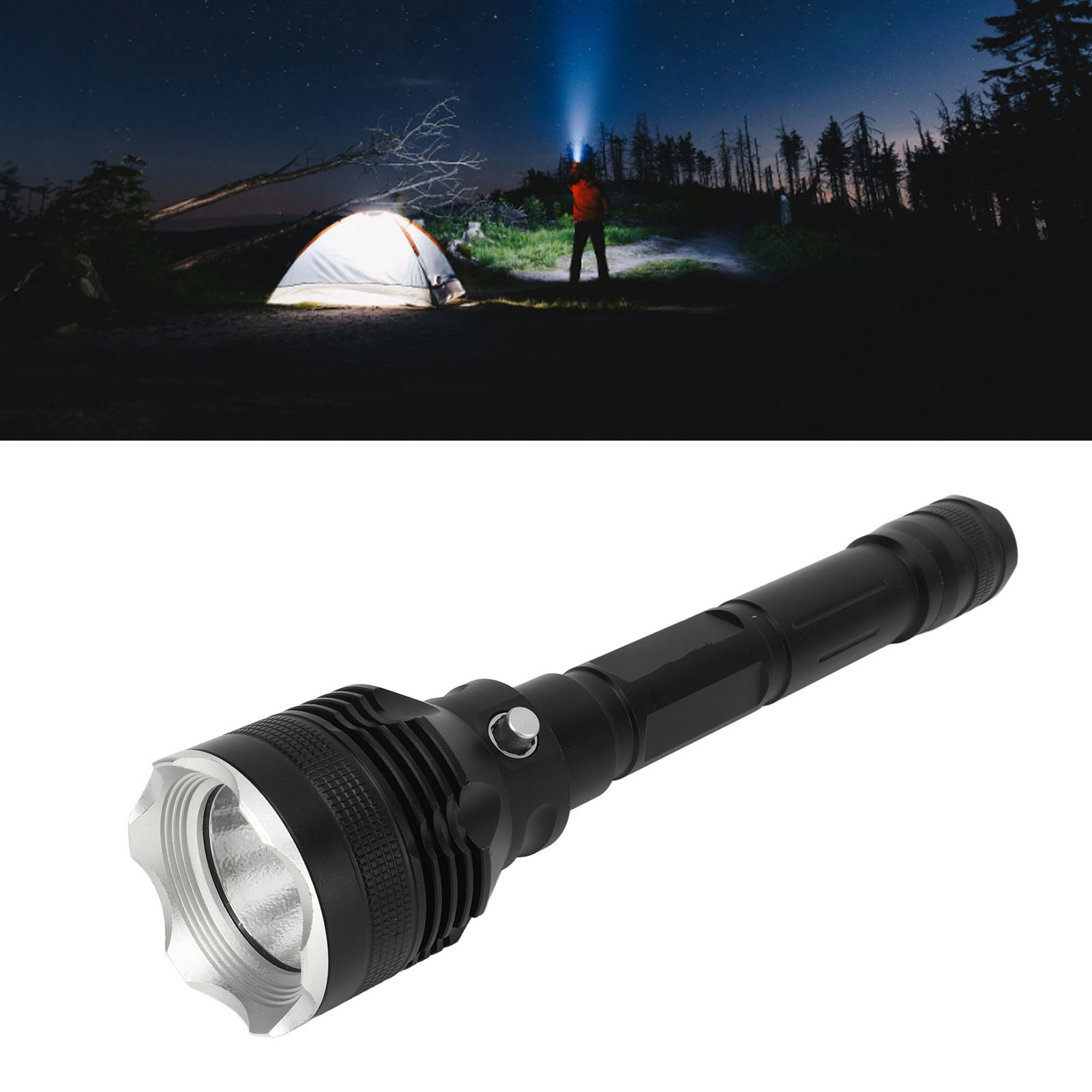 Professionelle Unterwasser-tauchlampe, 3 Modi, 8000 Lm Led.