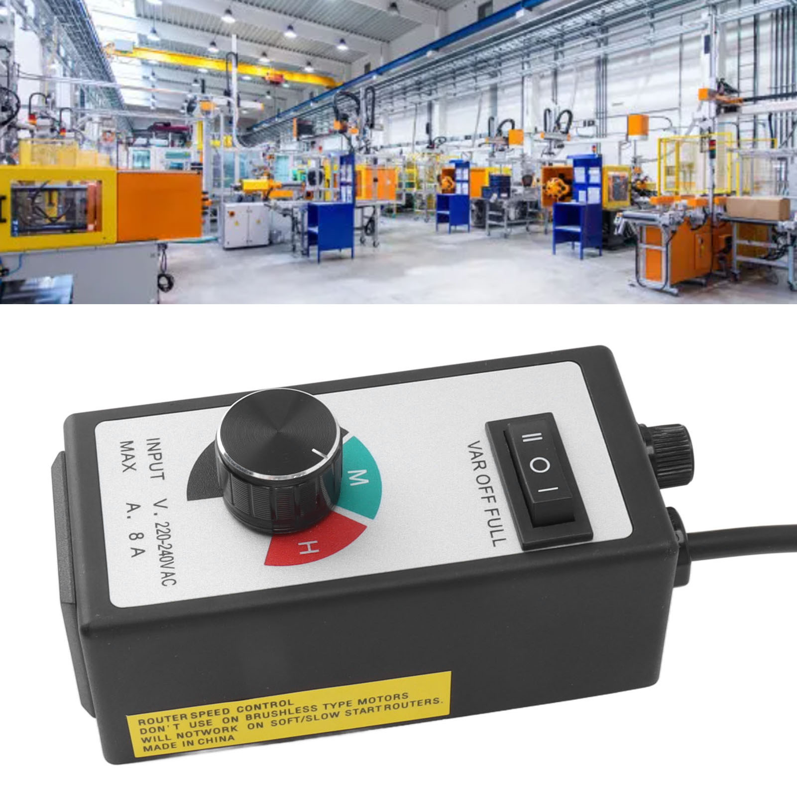 Lüfterstromregler, Stufenloser Drehzahlregler Für Elektrowerkzeuge, Europäischer Standard 220-240 V