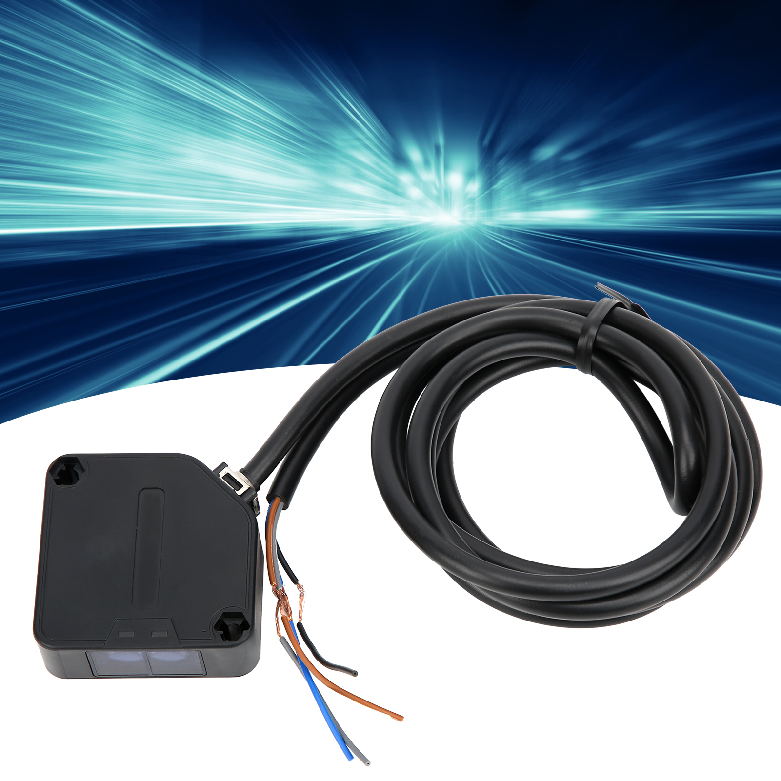 Berm® Ben5m-mfr Spiegelreflex-lichtschranke, Universeller Infrarotsensor 24–240 V Ac/dc, 5 M Reichweite