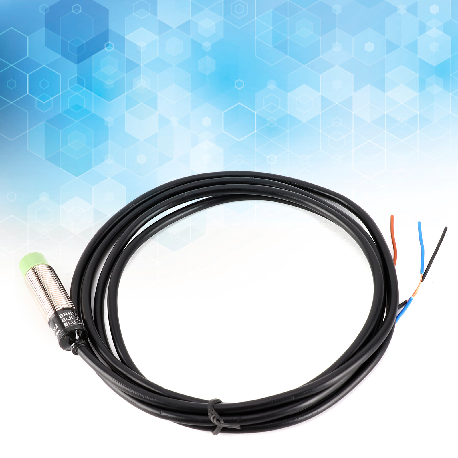 Berm® Pr12-4dn2/-4dp2 Zylindrischer Näherungssensor 10-30 V Dc 3-adrig Pr12-4dn2