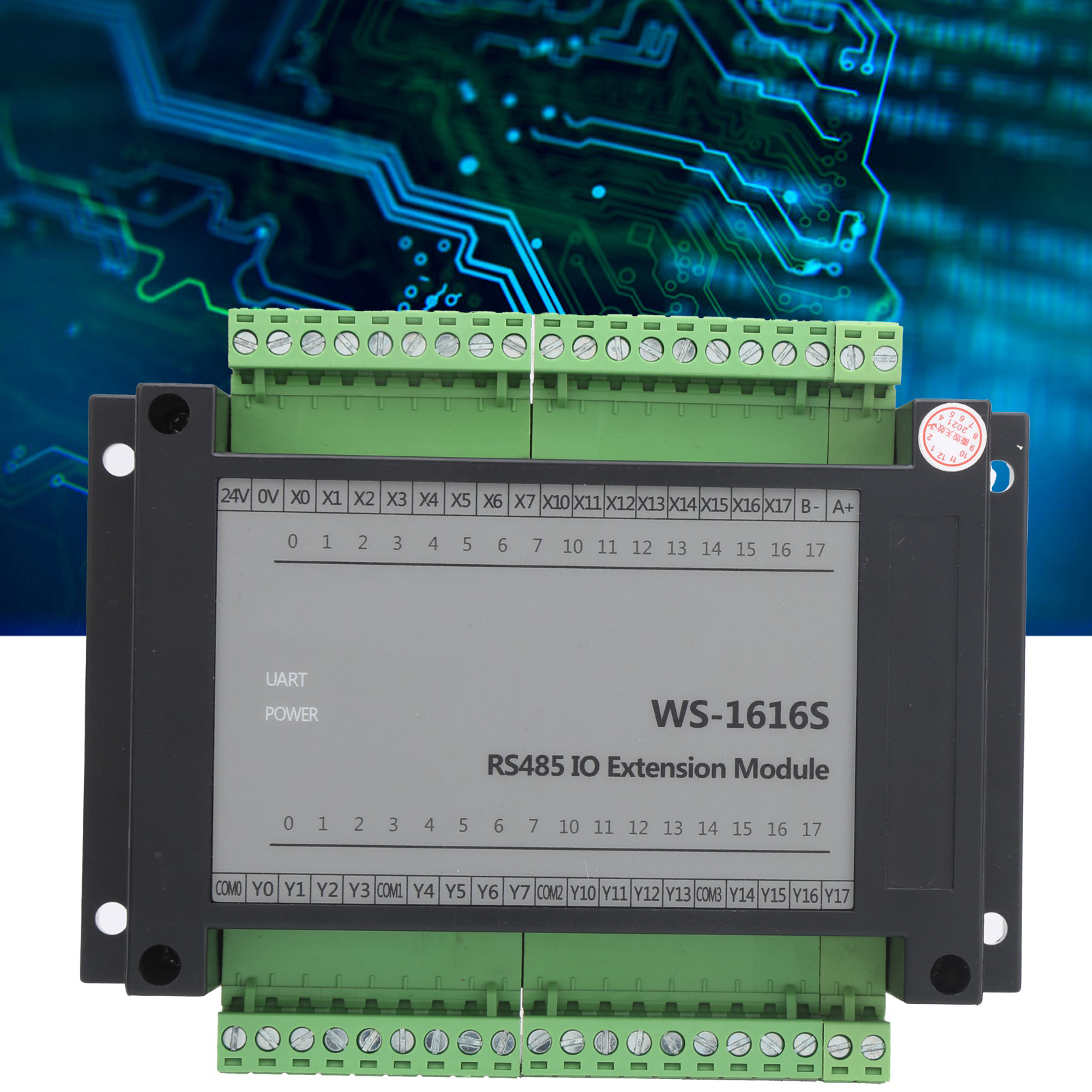 Ws-1616st 16-kanal-transistor-eingangs-/ausgangsmodul (1811000)