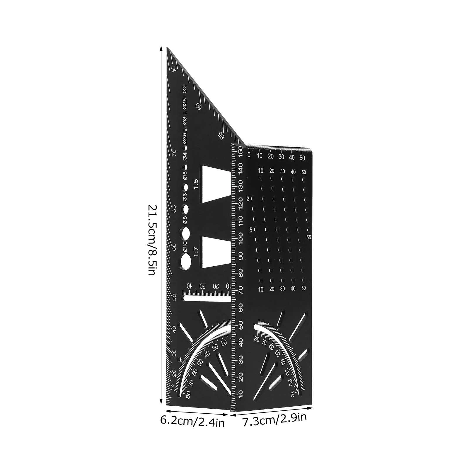 Multifunktionaler Winkelmesser Aus Aluminiumlegierung