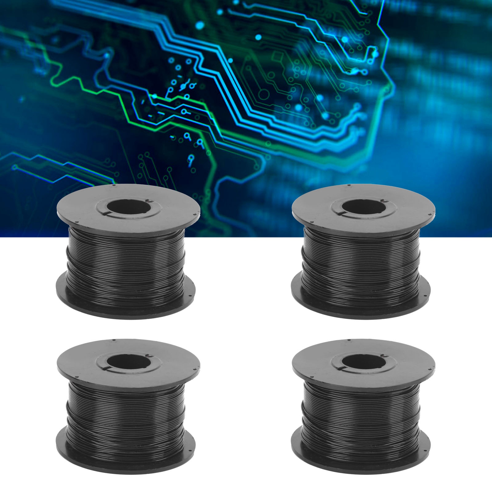 4 Zerbrechliche Kabelbinder Aus Verzinktem Draht, 0,8 Mm Drahtstärke.