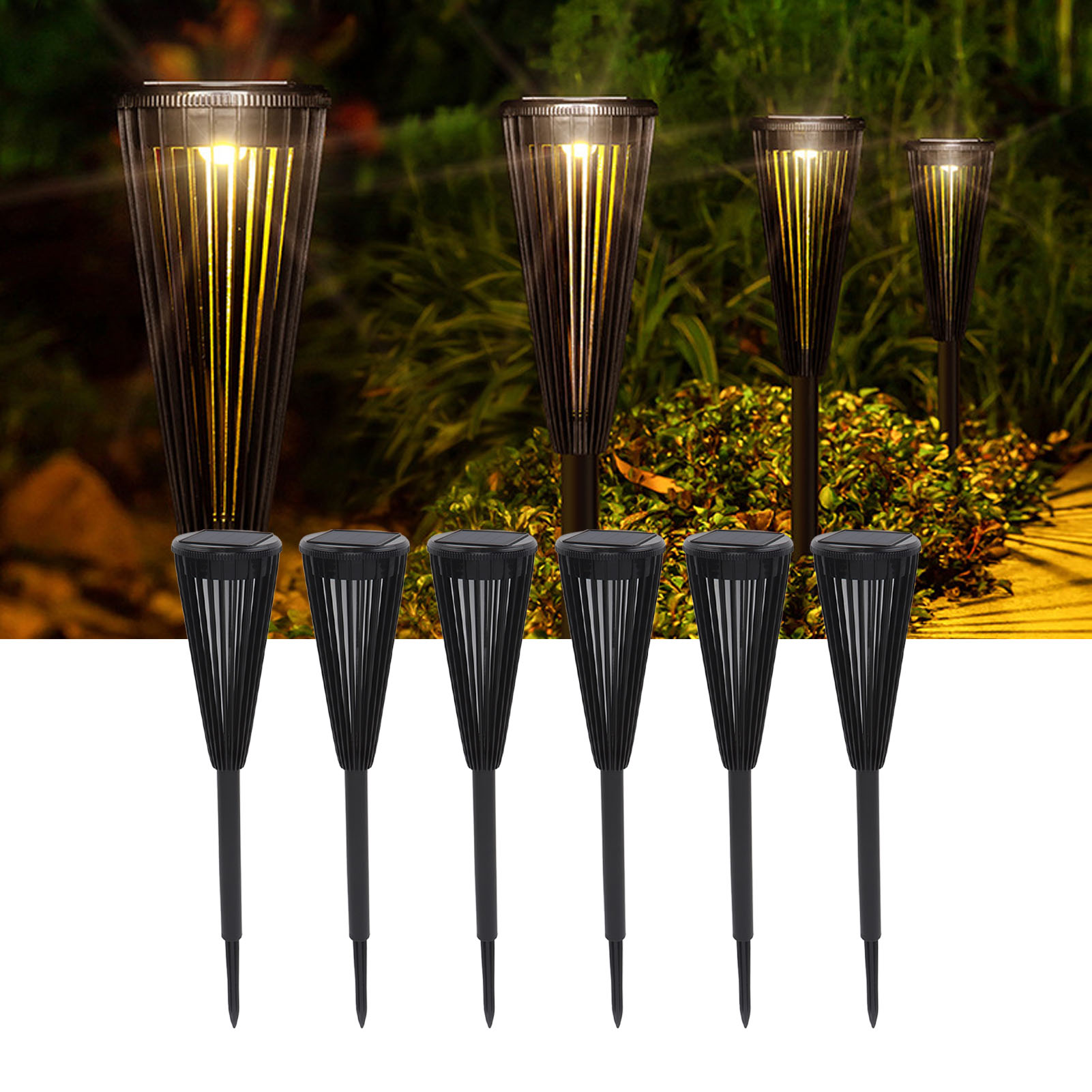 Beta Solarlampe Für Den Außenbereich, Garten Oder Hof, Led-ambientebeleuchtung Zum Eingraben In Den Boden.