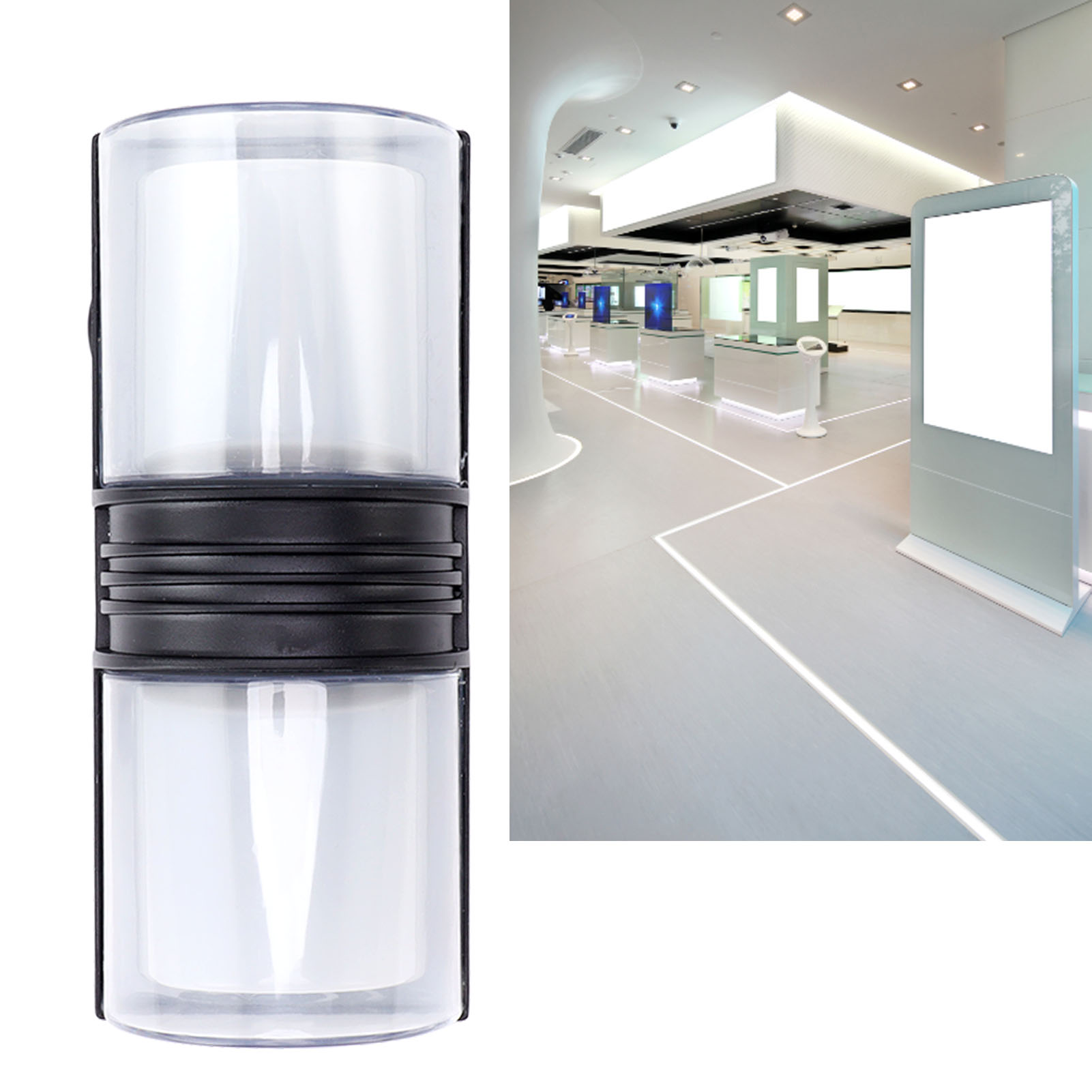 Intelligente Led-wandleuchte, Stimmungsvolle Außenbeleuchtung, Steuerbar Per Wlan- Und Bluetooth-app, Wasserdichte Rgbw-beleuchtung