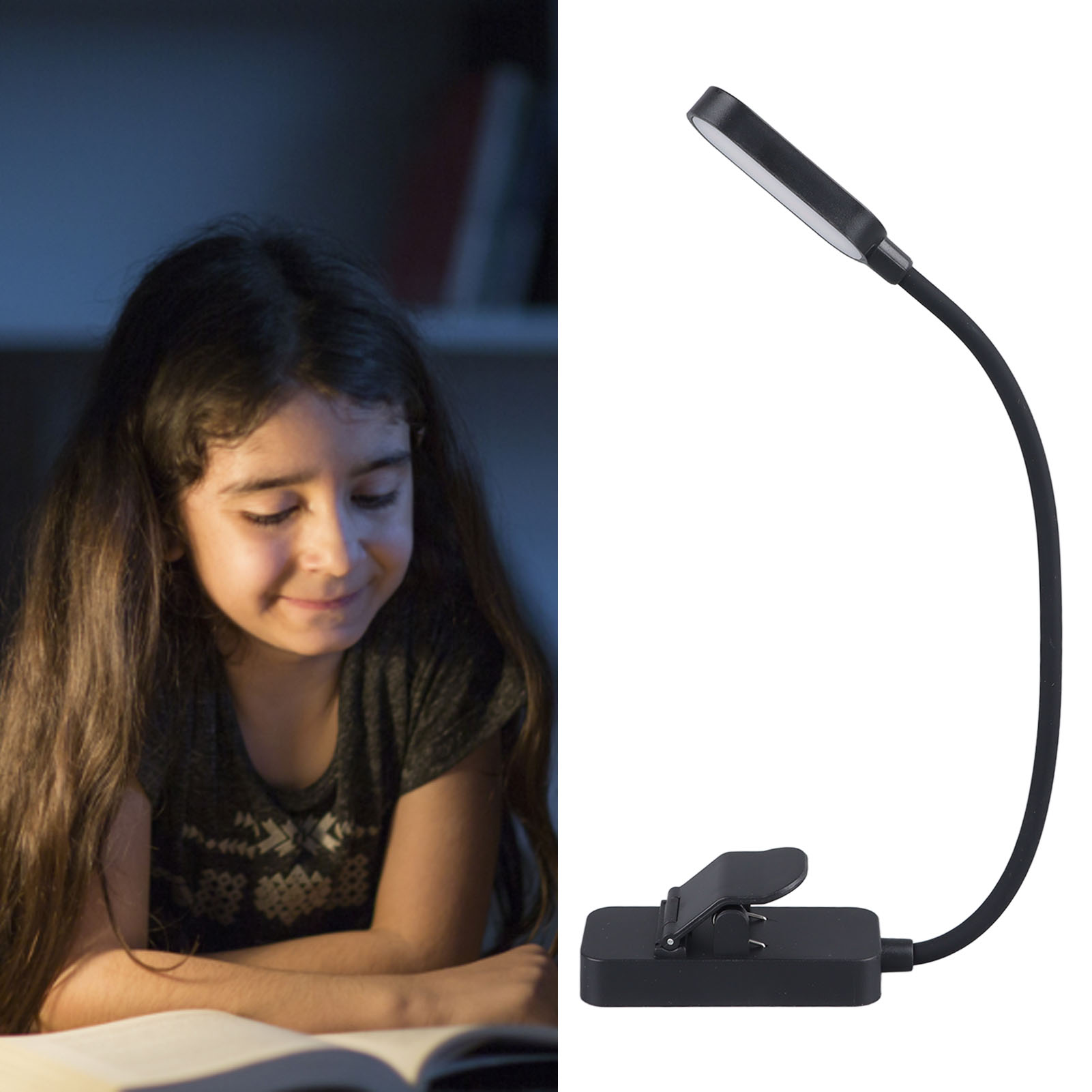 Schreibtischlampe Zum Lesen Von E-books, Usb-nachtlicht Zum Lernen, Vertikaler Kopf