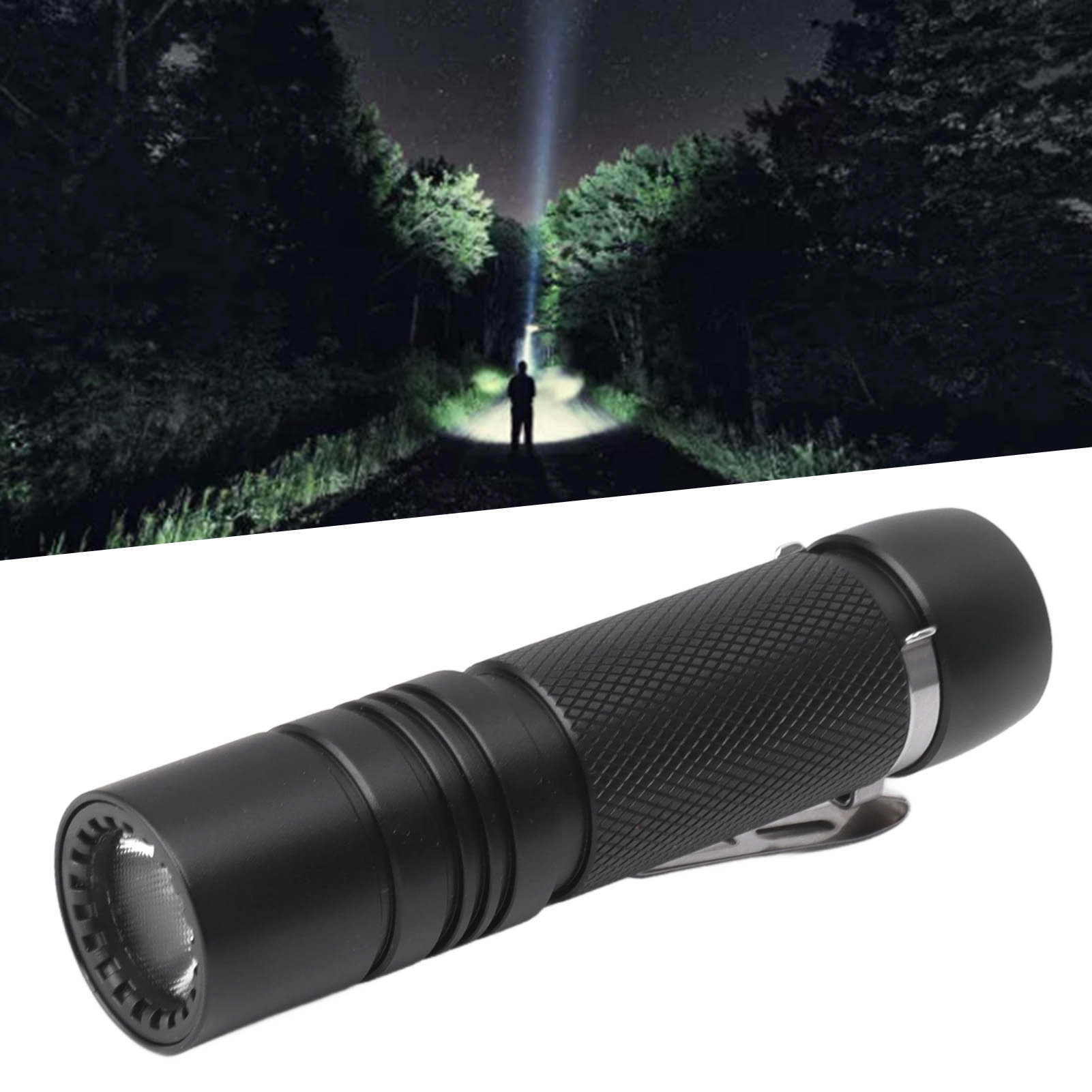 Mini-taschenlampe Mit Wiederaufladbarem Clip, Ultrahelle 700 Lumen Led-taschenlampe, Ideal Für Camping, Wandern Und Den Täglichen Gebrauch.