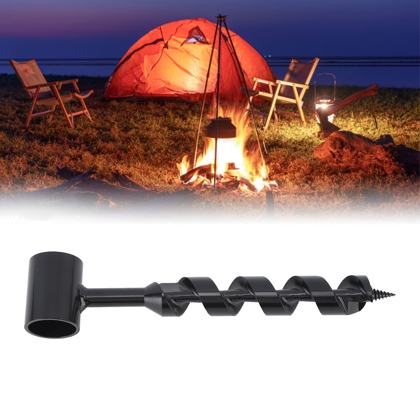 Handbohrer Für Holzbearbeitung, Camping, Holzfällerei, Wasserversorgung Und Überleben In Der Wildnis