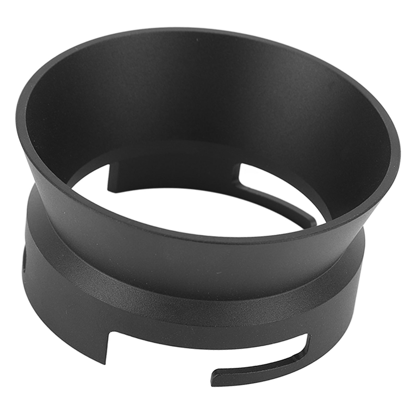 54 Mm Schwarzer Kaffeemaschinengriff Mit Kaffeesatzbehälter, Griffclip Und Kaffeesatzbehälter
