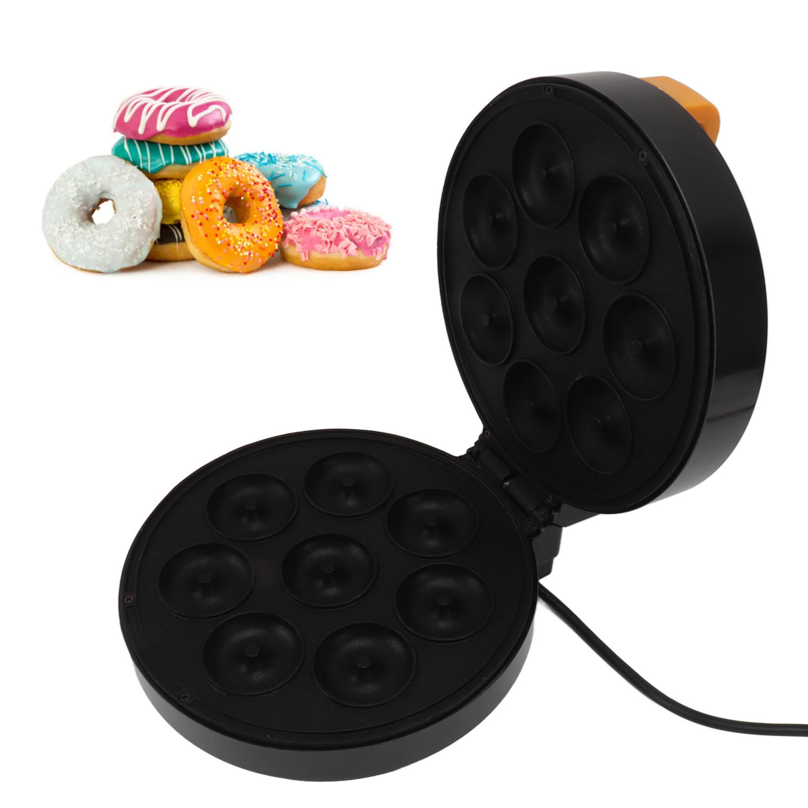 1400-w-mini-donut-maker, Kuchen- Und Frühstücksbäcker, 8-loch-donut-maker, Brotbackautomat, Europäischer Standard 220 V