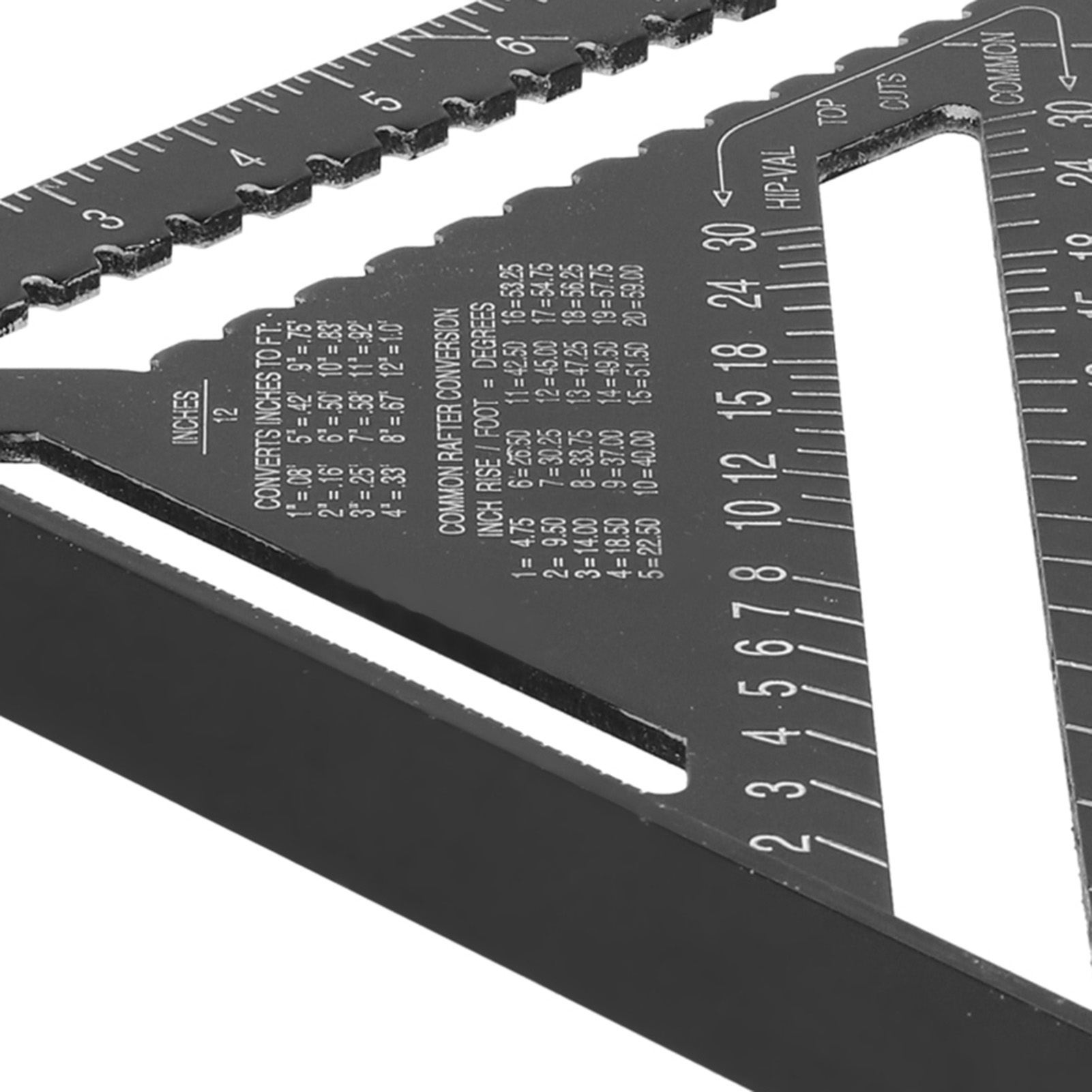 12-zoll-dreieck Aus Schwarzer Aluminiumlegierung